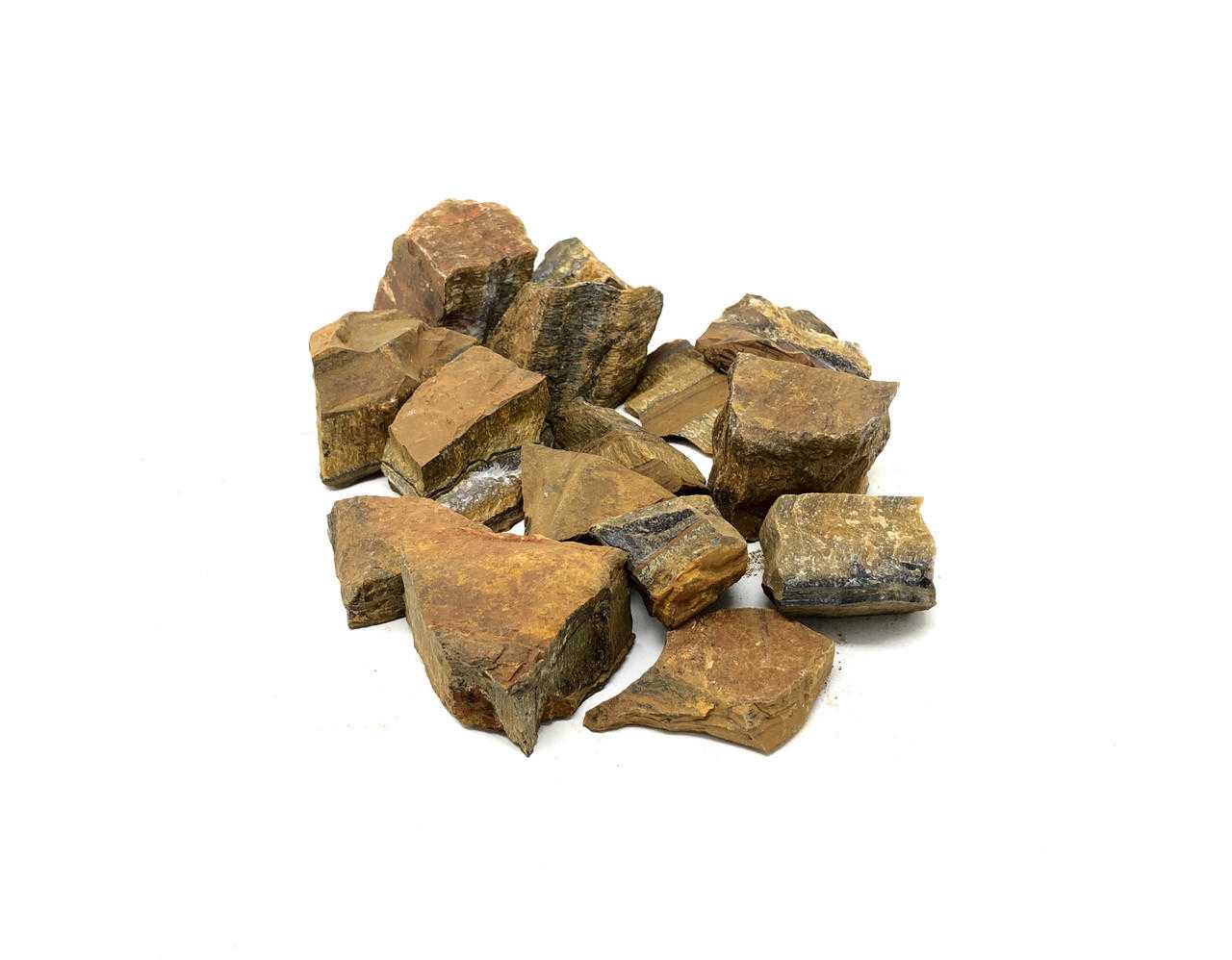 Tumbled Stone Tiger Eye Rough (3/4"-1.5")