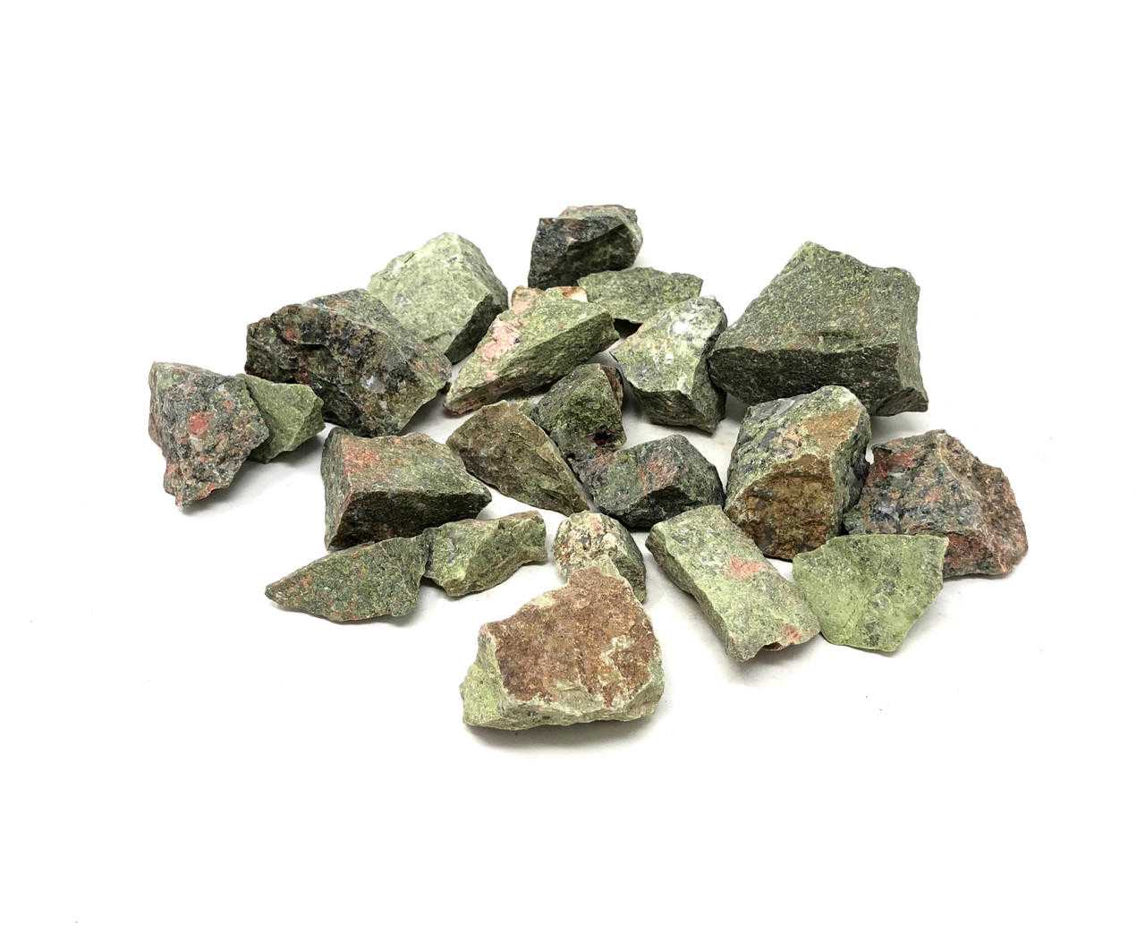 Tumbled Pebbles Stone Agate Unakite Rough (3/4"-1.5")