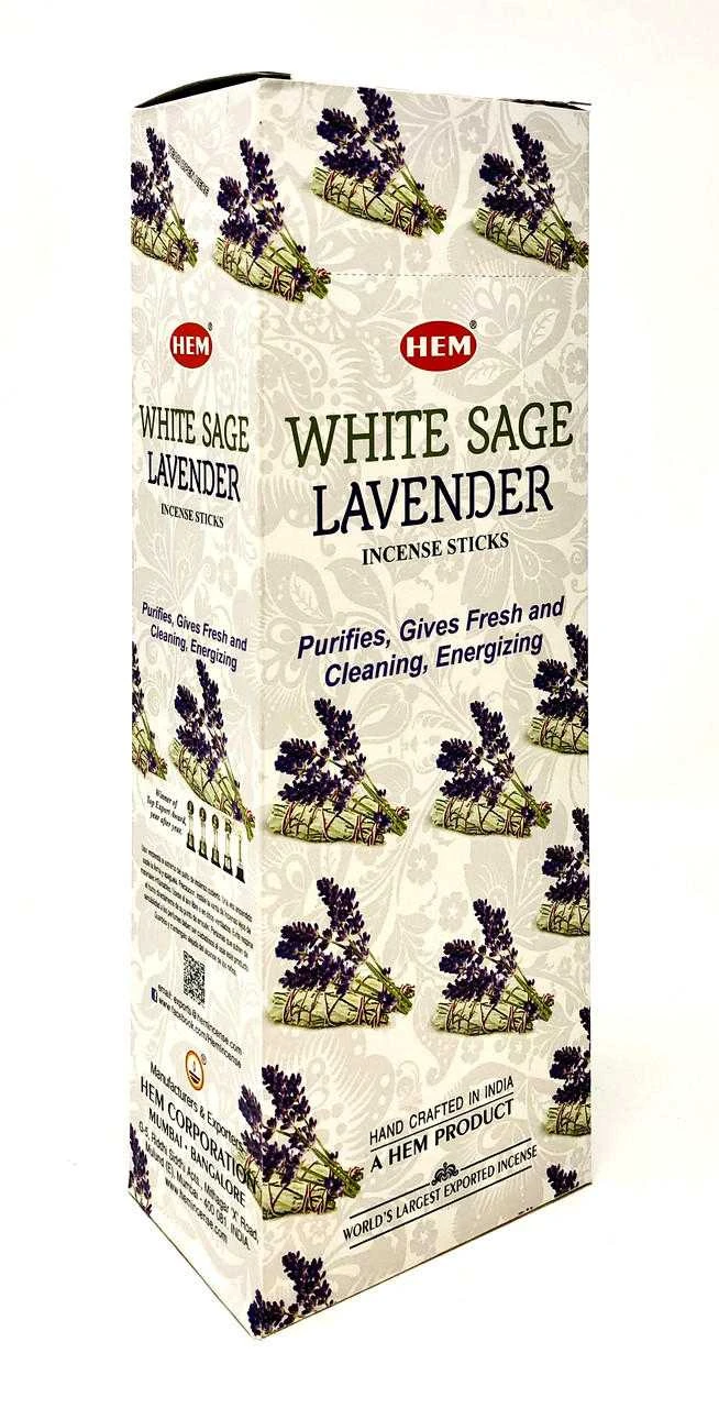 Hem White Sage Lavender Hexa Pack of 6