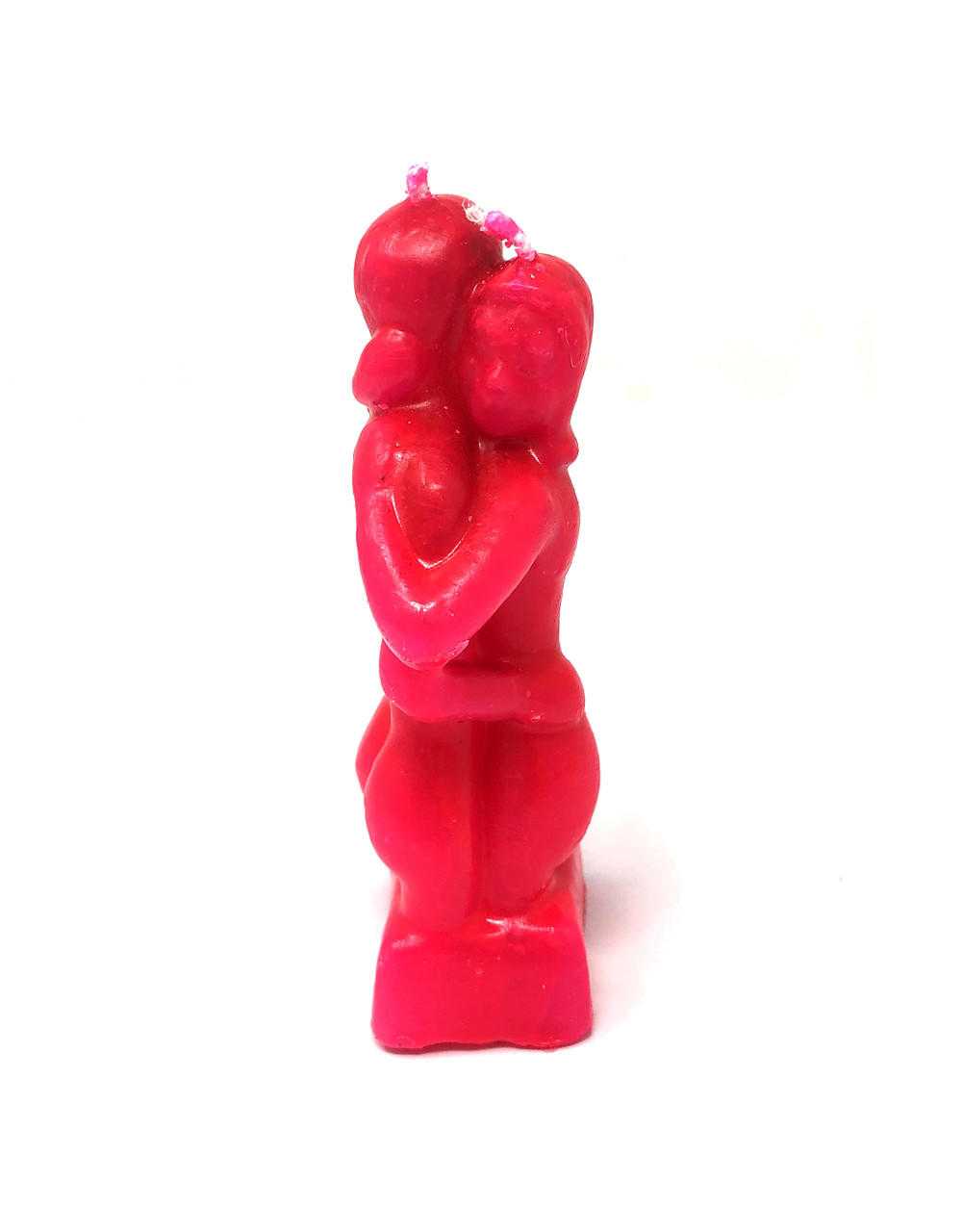 Erotic Couple Candles Pink
