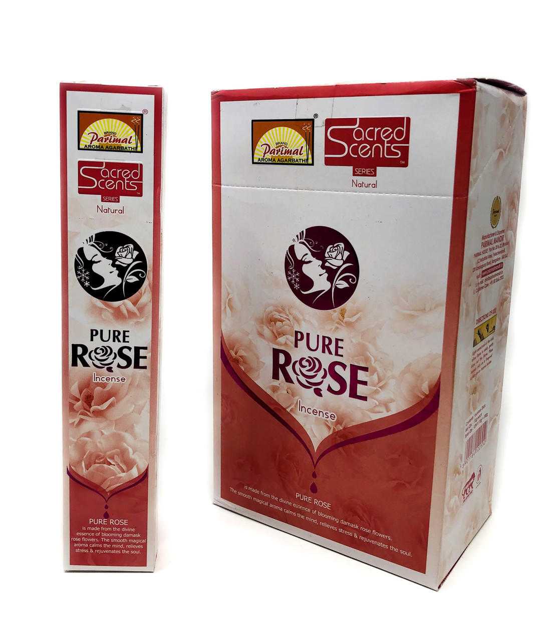 Parimal Pure Rose Incense sticks (pack of 12)
