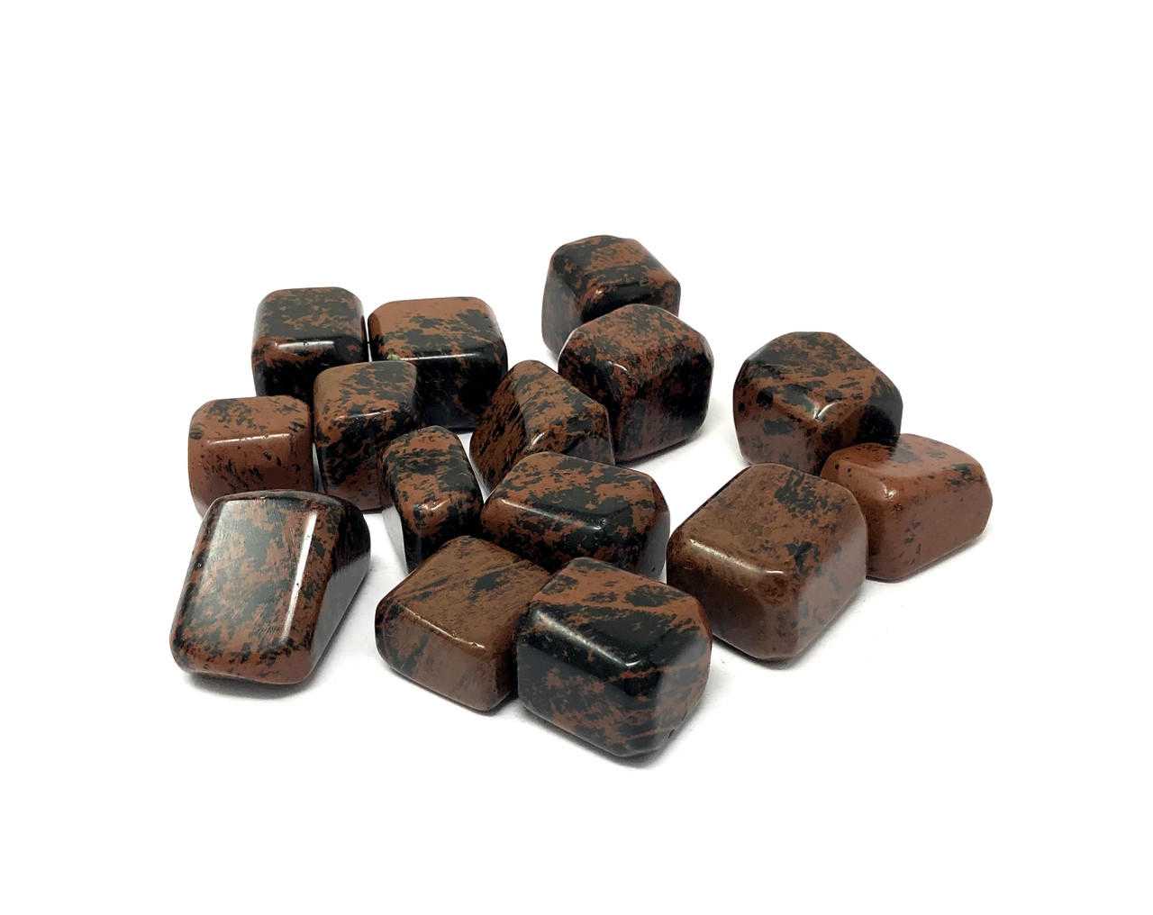 Tumbled Pebbles Stone Agate Mahogany Obsidian (3/4"-1.5")