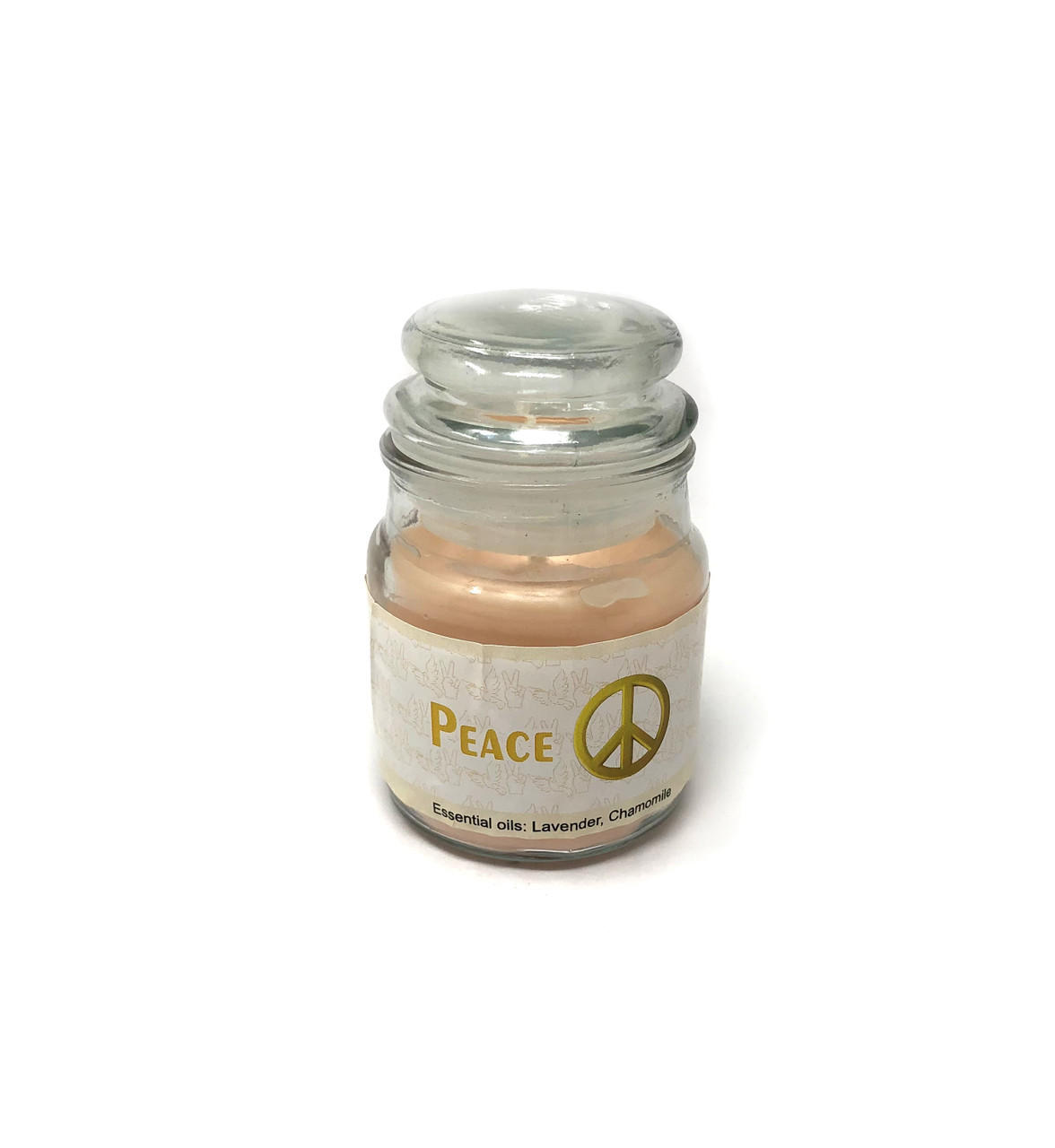 Vrinda Jar Candle Peace, approx. 3oz