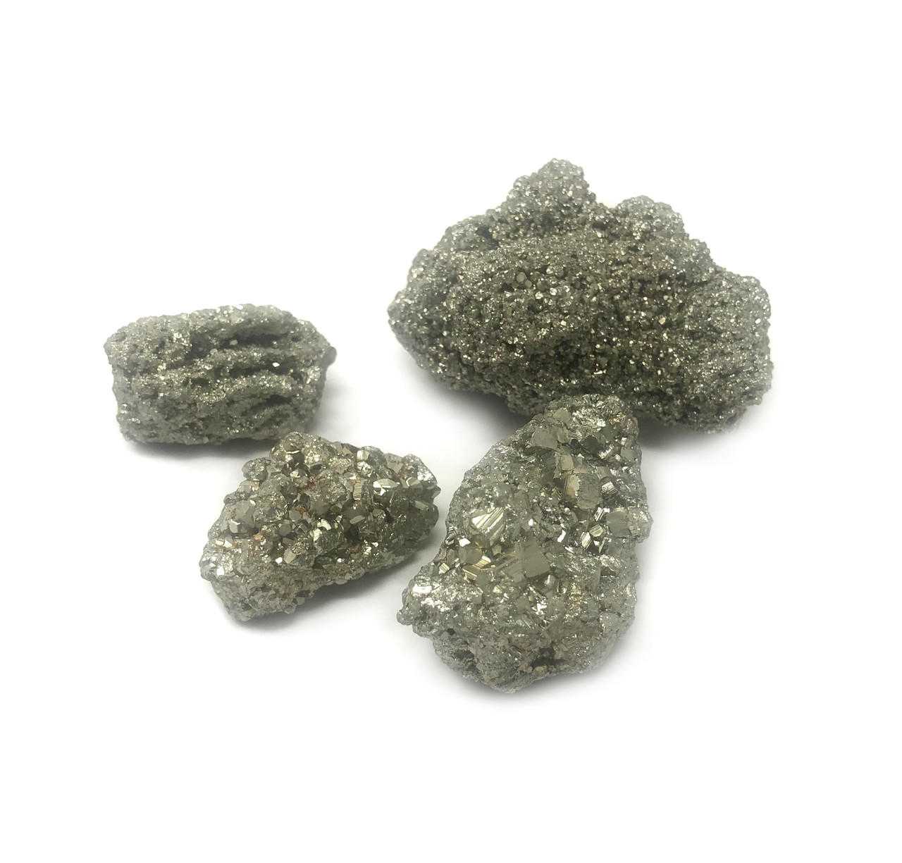 Cluster Pyrite (approx. 1"-2") 1lb Gemstones Products VD Importers Inc.