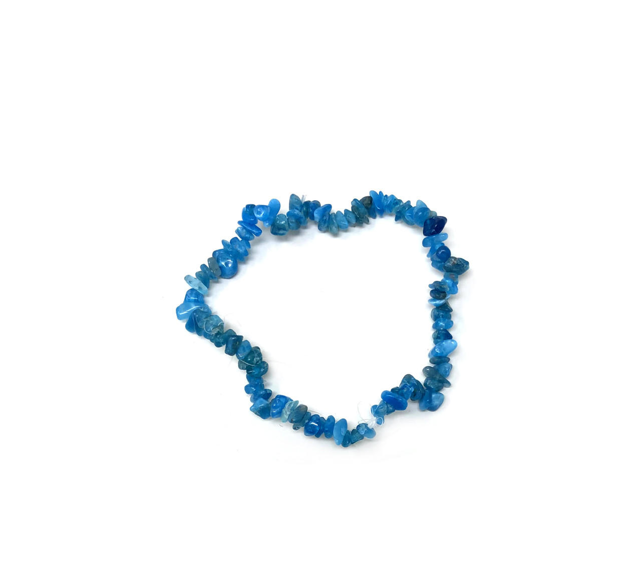 #94 Chip Bracelet Apatite