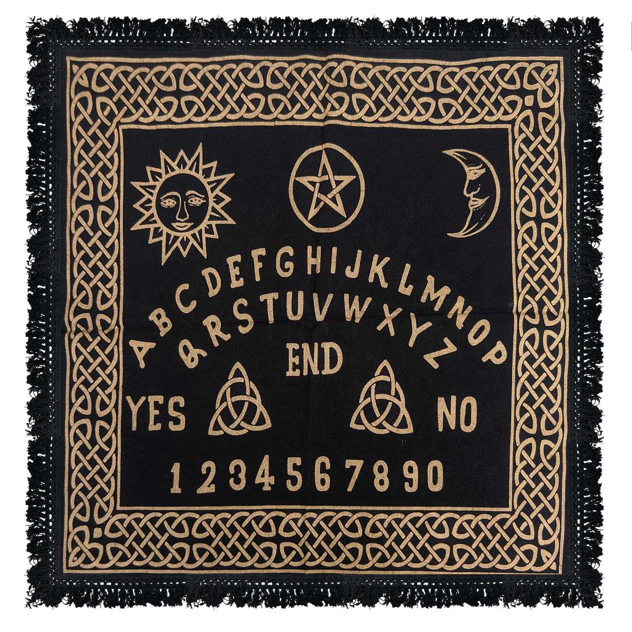 Altar Tarot Cloth Ouija Board Vrinda ® Indian Tapestry VD Importers Inc.