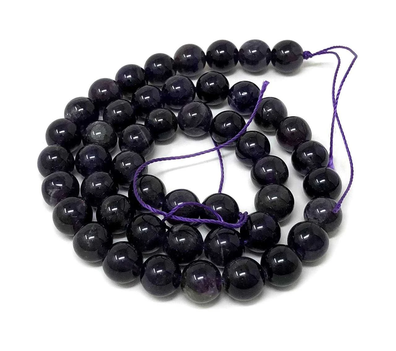 Beads Amethyst African 8mm (48 beads)