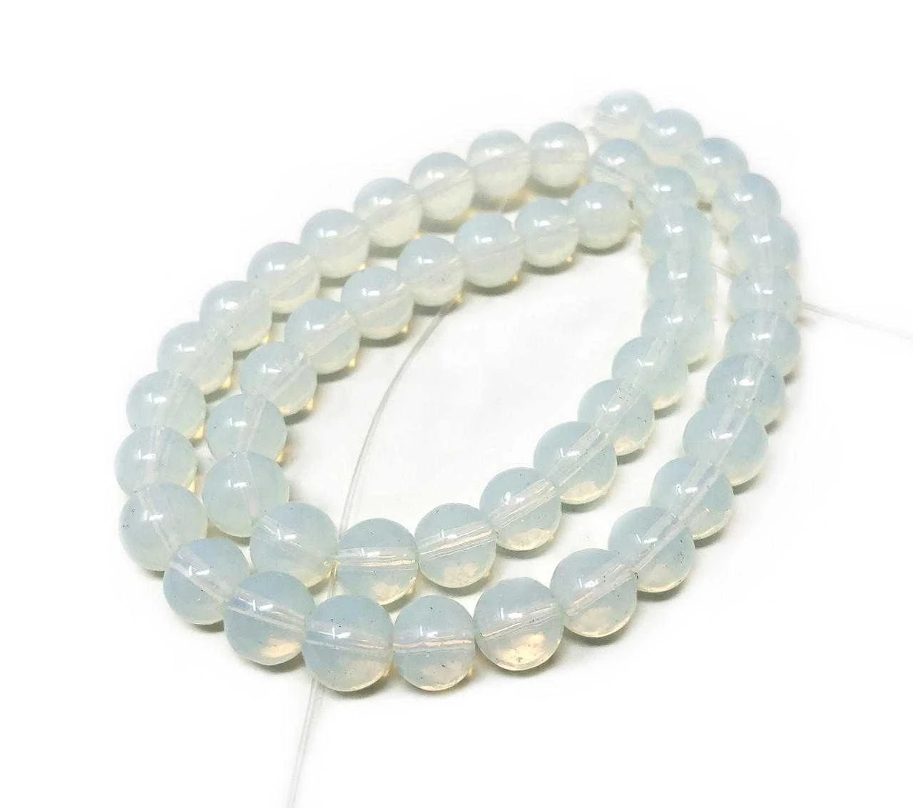 Beads Opalite 8mm (48 beads)