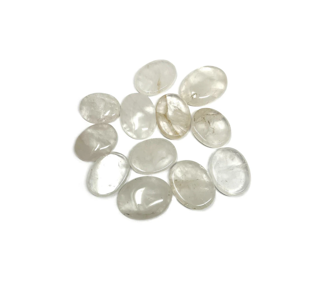 Cabochon Crystal / Clear Quartz (Pack of 12)