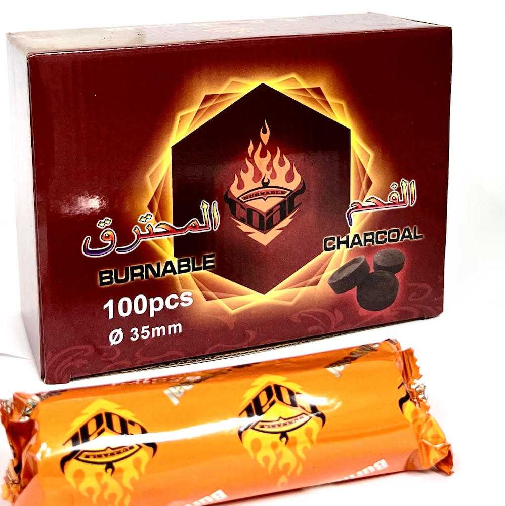 CHARCOAL TABLETS (35 mm) 100 pcs Charcoal VD Importers Inc.