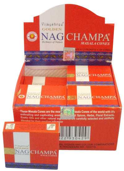 Golden Nag Champa (15 grams) Incense Sticks VD Importers Inc.