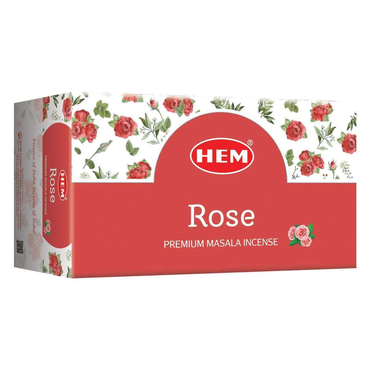 Hem Masala Incense Rose (12packs) Hem Exclusive Incense VD Importers Inc. Hem Masala Incense Rose (12packs) Hem Exclusive Incense VD Importers Inc.