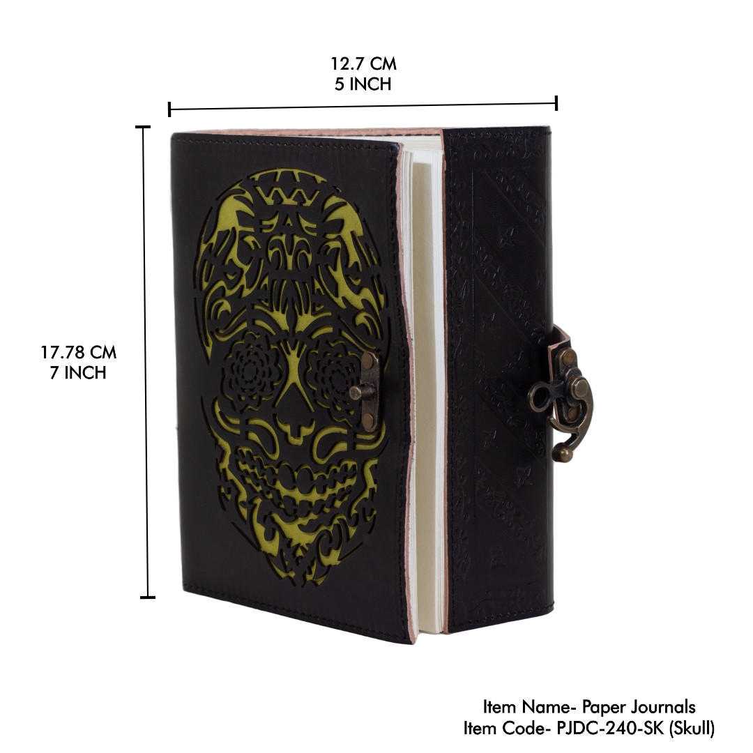 Paper Journal double color Skull, approx 240 pages Shop VD Importers Inc.