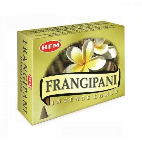Hem Frangipani Cones (pack of 12) Hem Incense Cones VD Importers Inc.