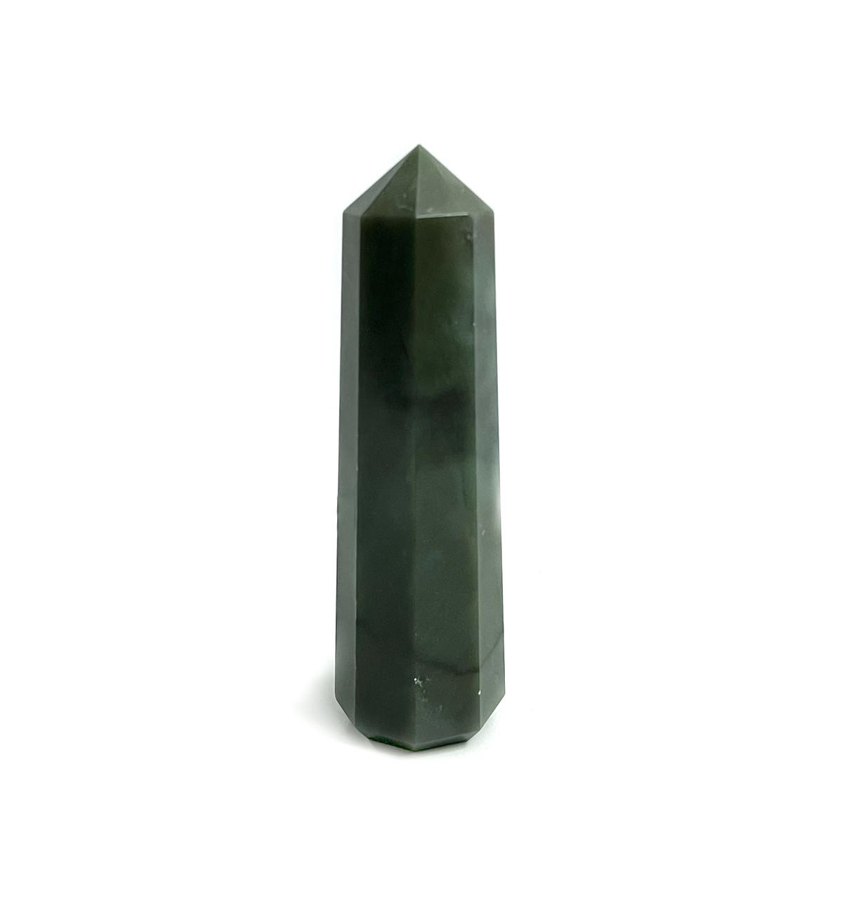 Green Aventurine Faceted Wand approx. 3"