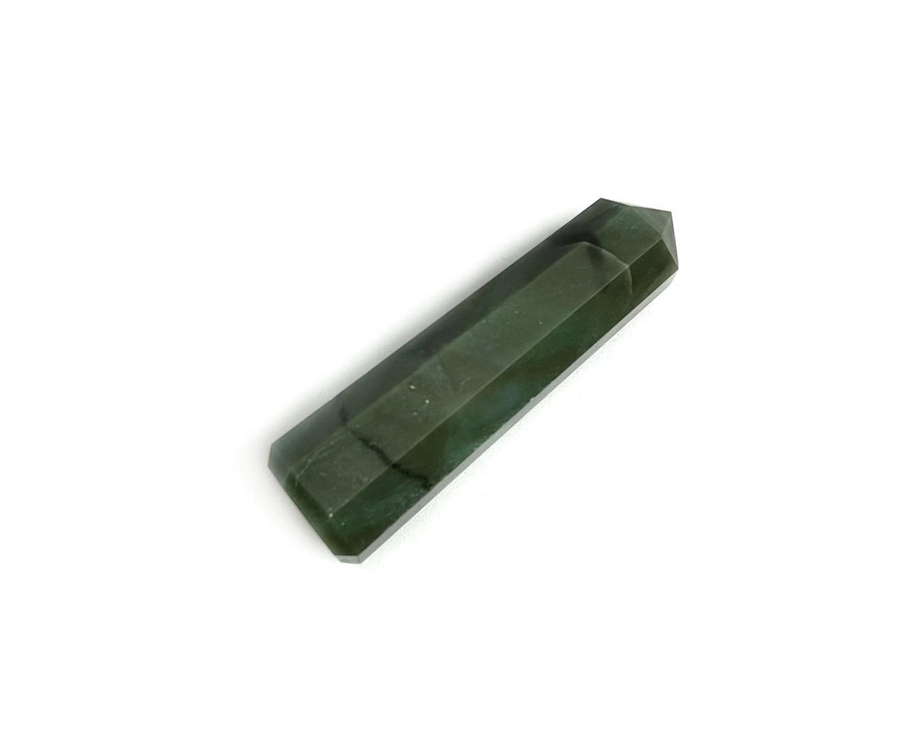 Green Aventurine Faceted Wand approx. 3" New Arrivals VD Importers Inc.