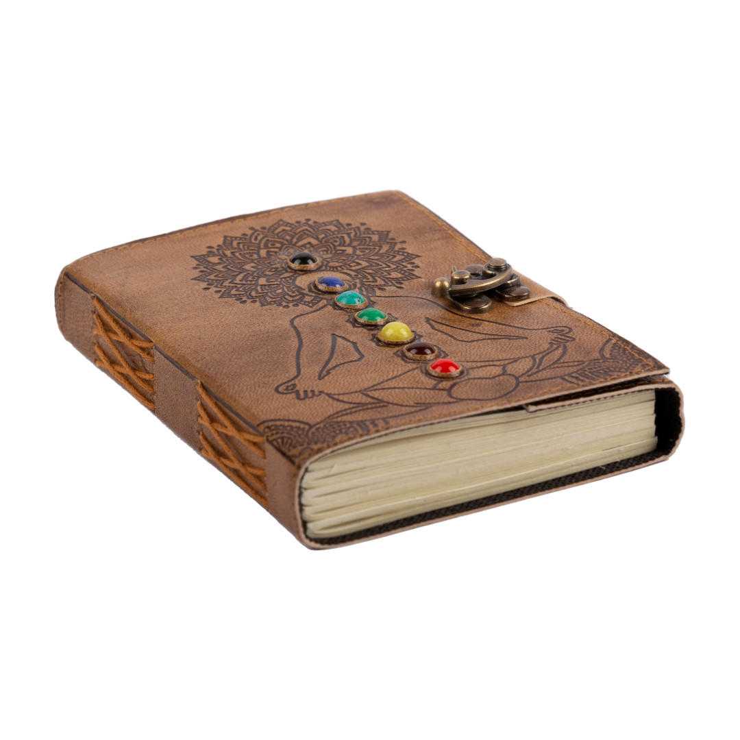 Paper Journal 7 Chakra Meditation approx. 5"x7" New Arrivals VD Importers Inc.