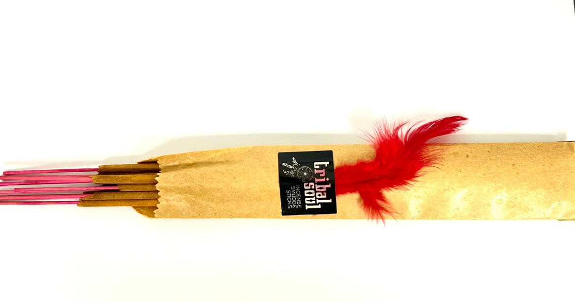 Tribal Soul Palo Santo & Pinon Pine Incense Smudge Sticks 15gms(pack of 12)