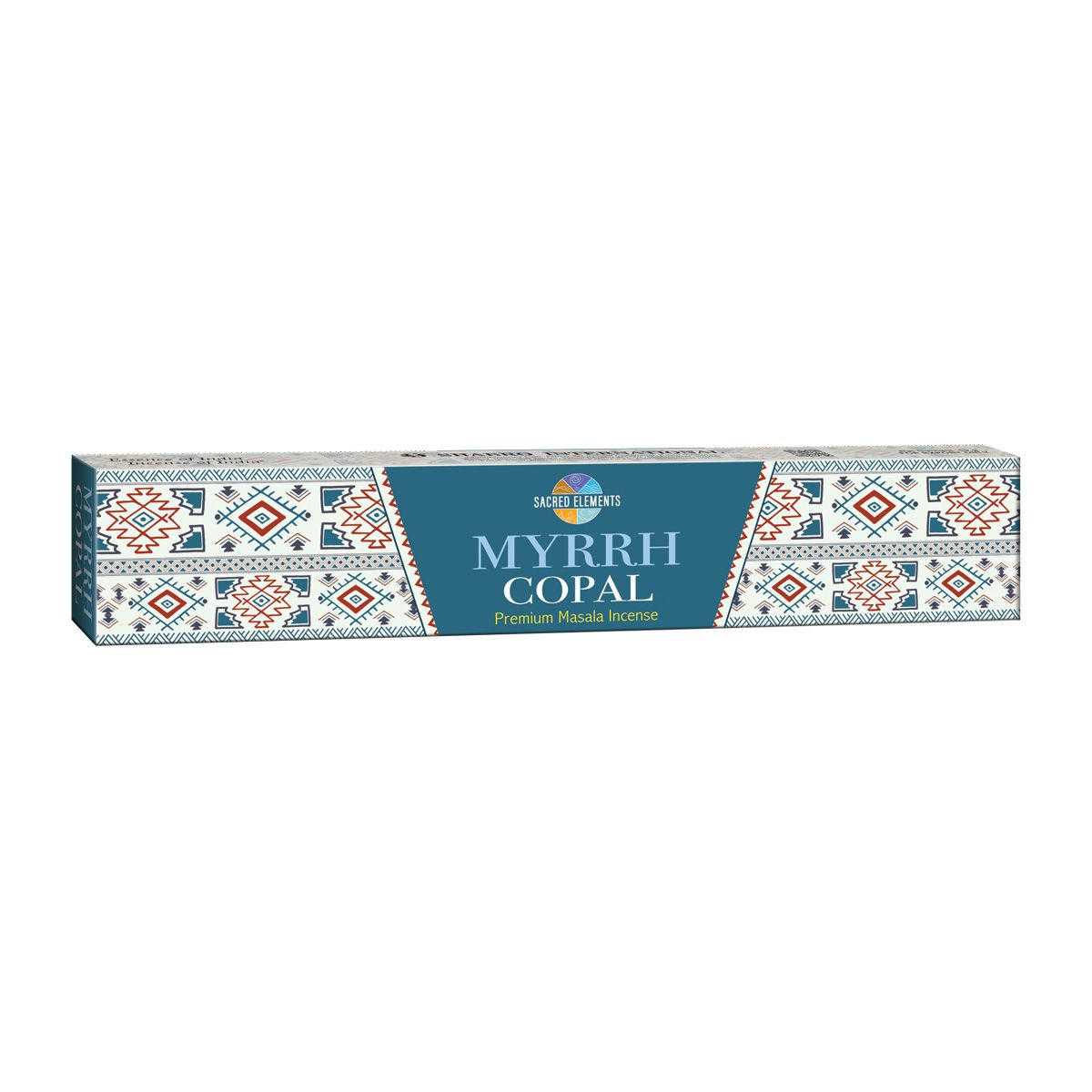 Sacred Elements Masala Incense Myrrh Copal (12packs)