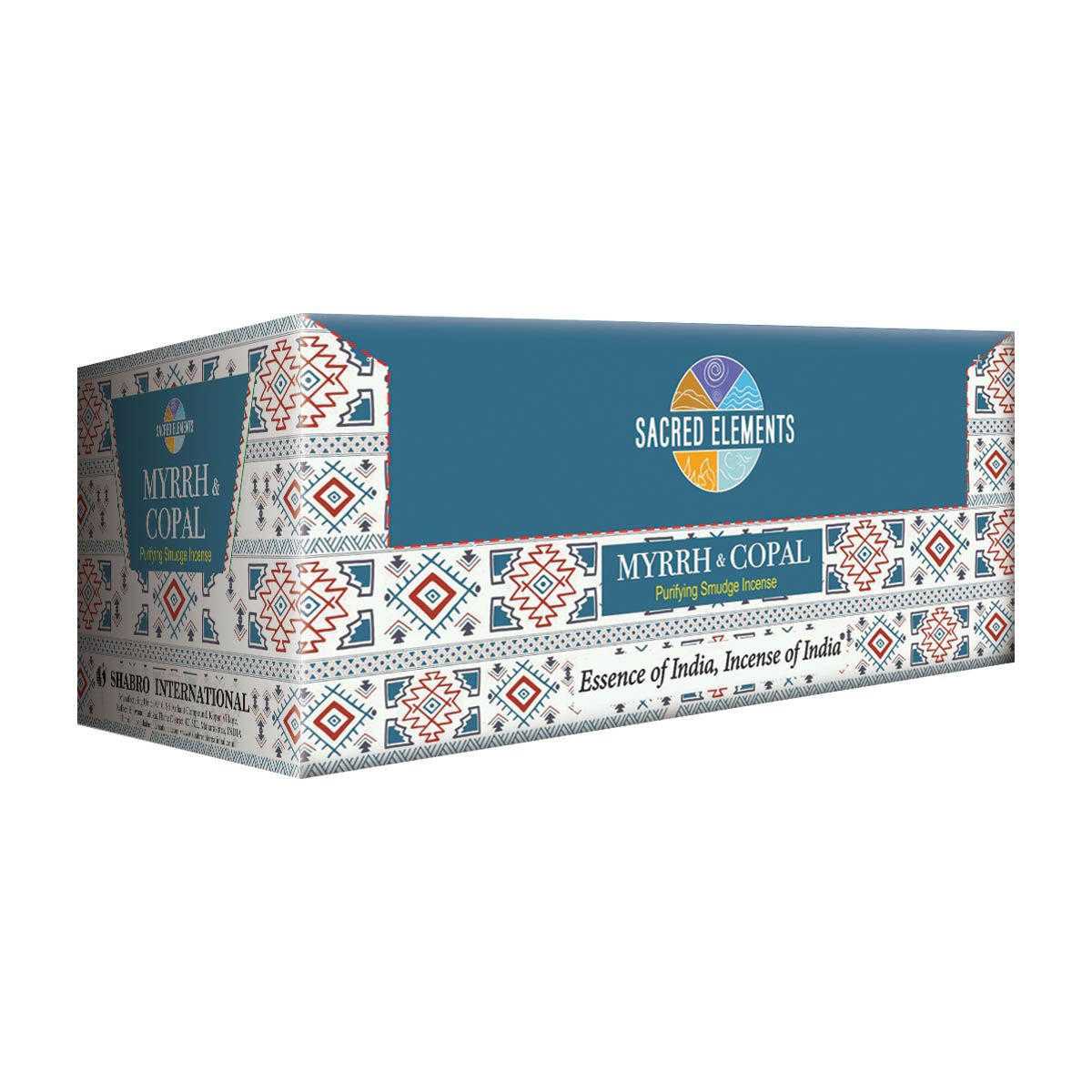 Sacred Elements Masala Incense Myrrh Copal (12packs) Hem New Arrivals VD Importers Inc.