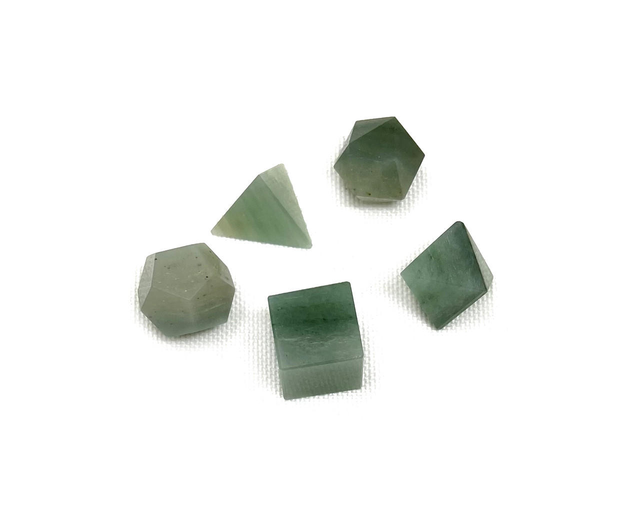 Geometry Set Green Aventurine (5 pc set)