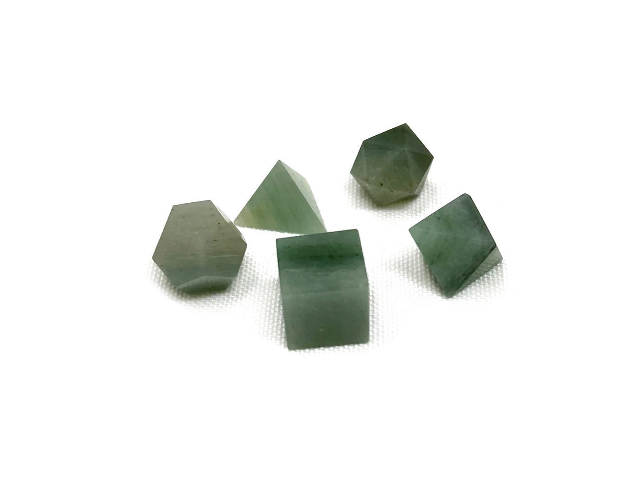 Geometry Set Green Aventurine (5 pc set)