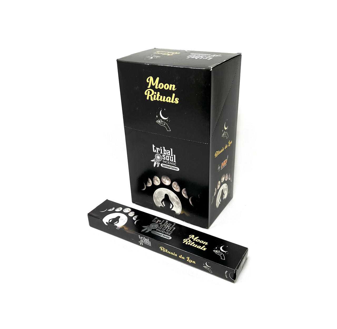 Tribal Soul Moon Ritual Incense Smudge Sticks 15gms (pack of 12) New Arrivals VD Importers Inc.