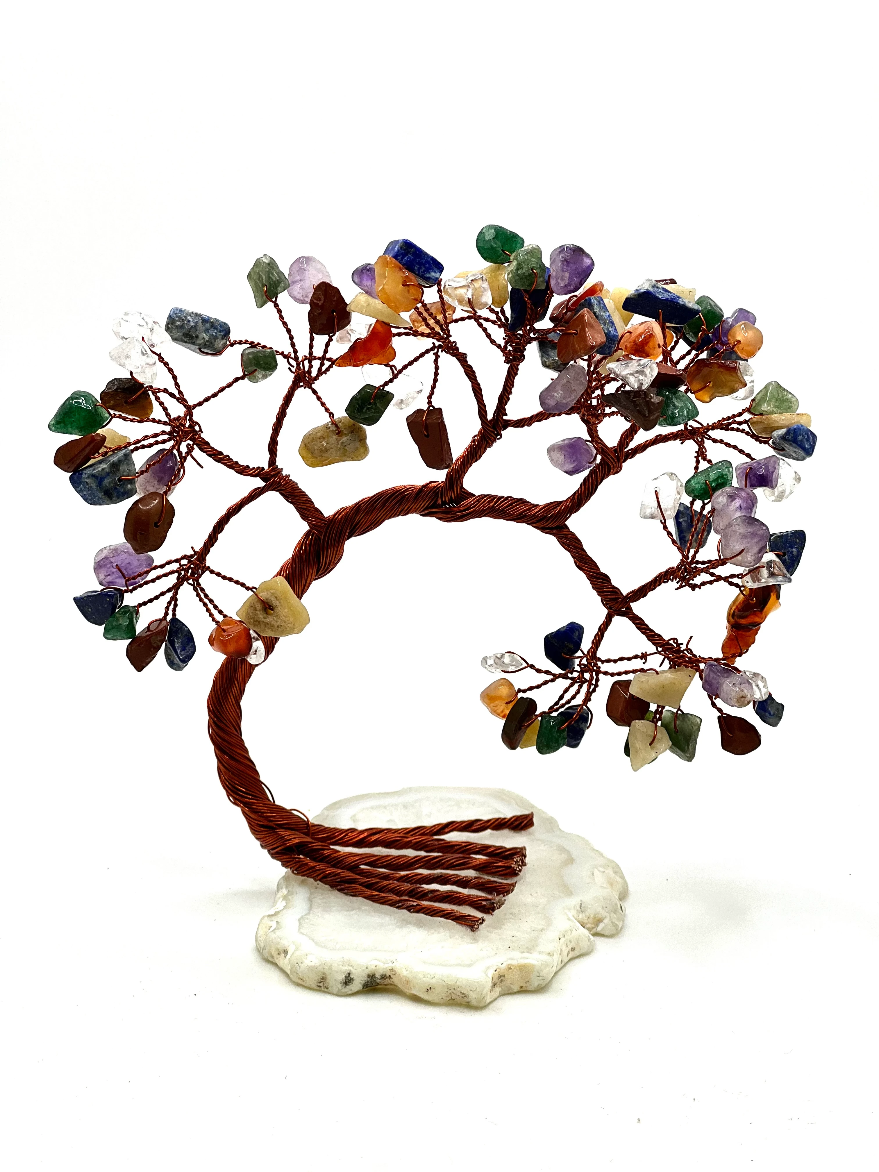 Tree Small on Slice Plate 7 Chakra