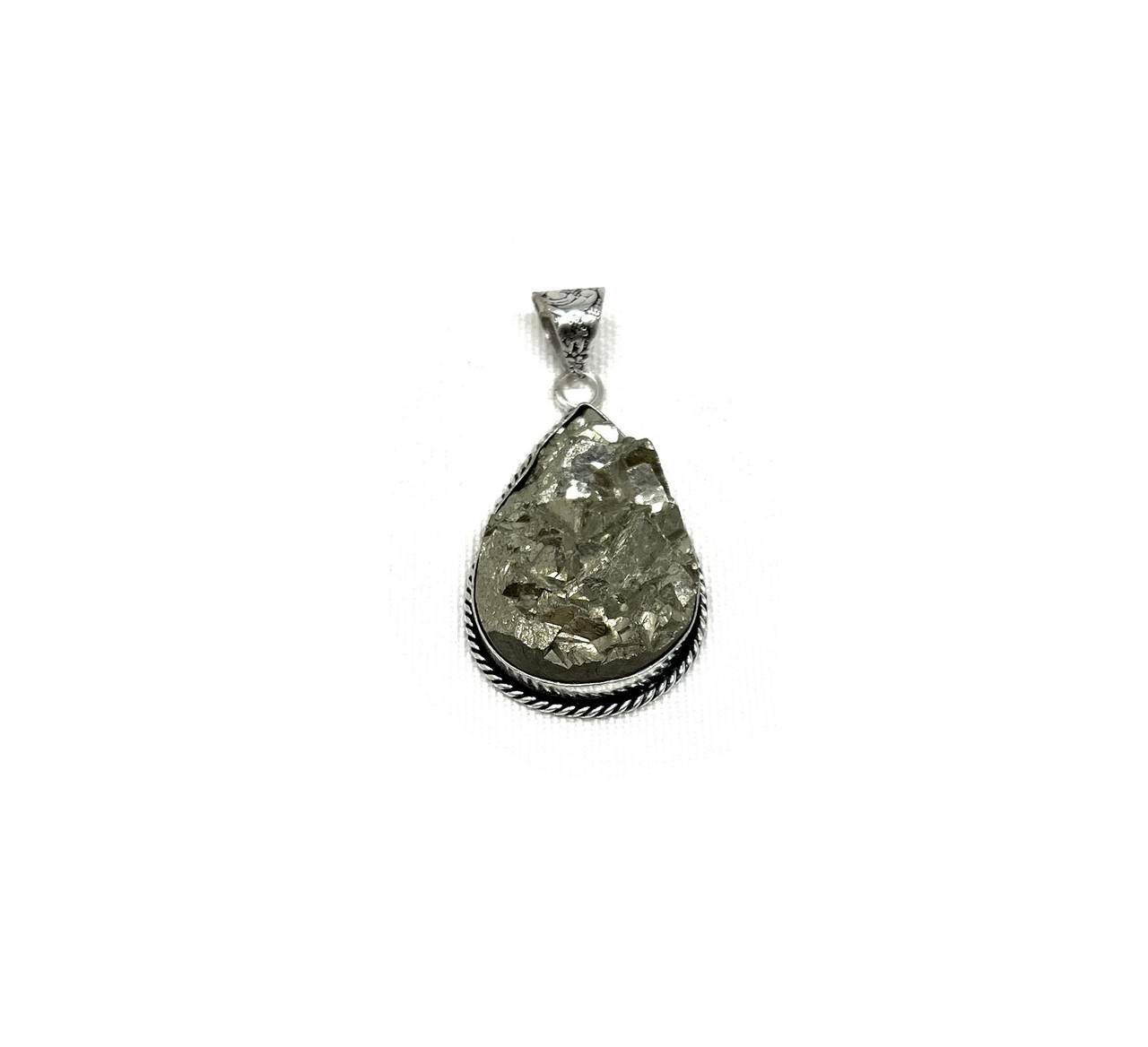 Pendant Pyrite Cluster Gemstones Products VD Importers Inc.