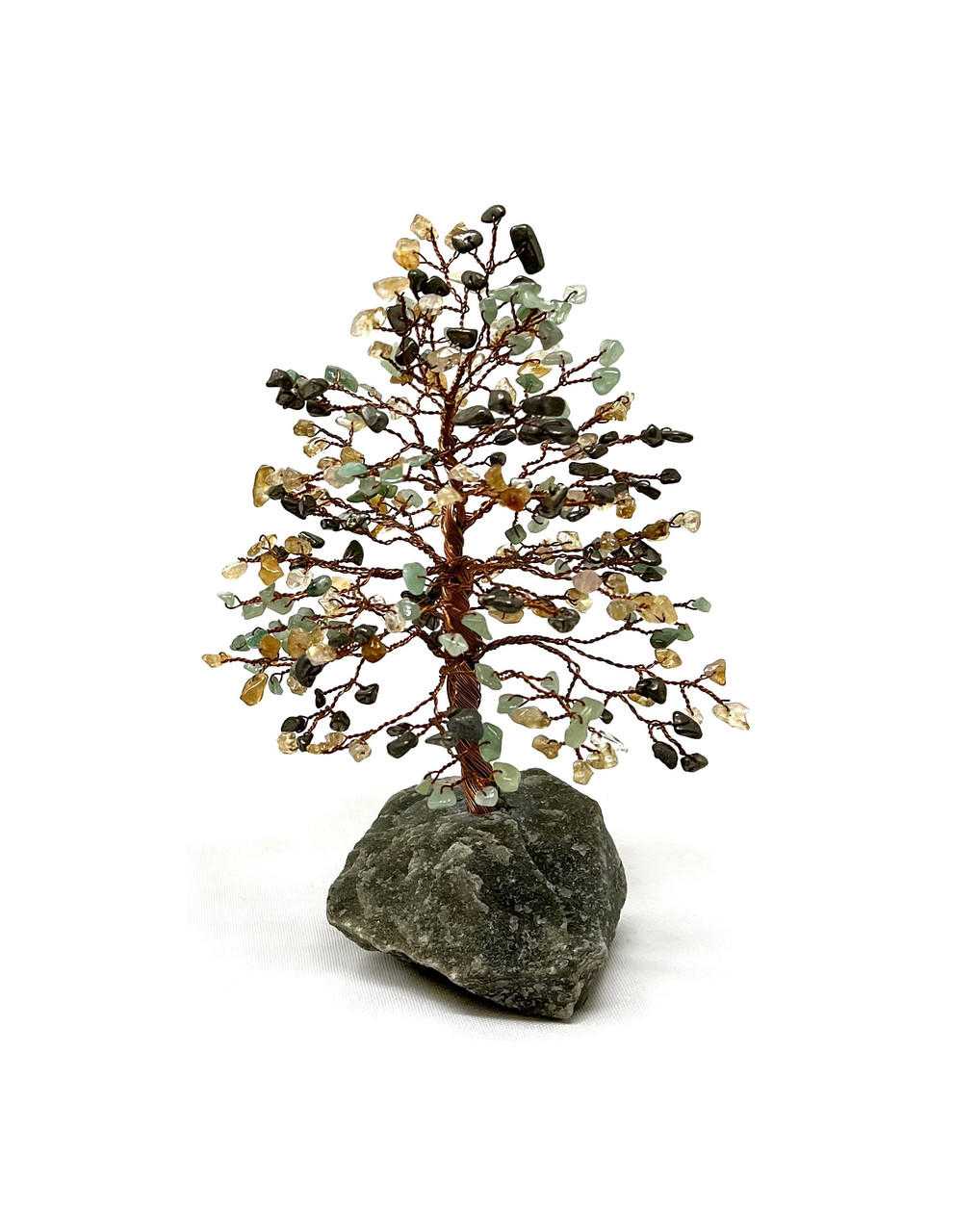 Citrine+Green Aventurine+Pyrite Tree 300 chips