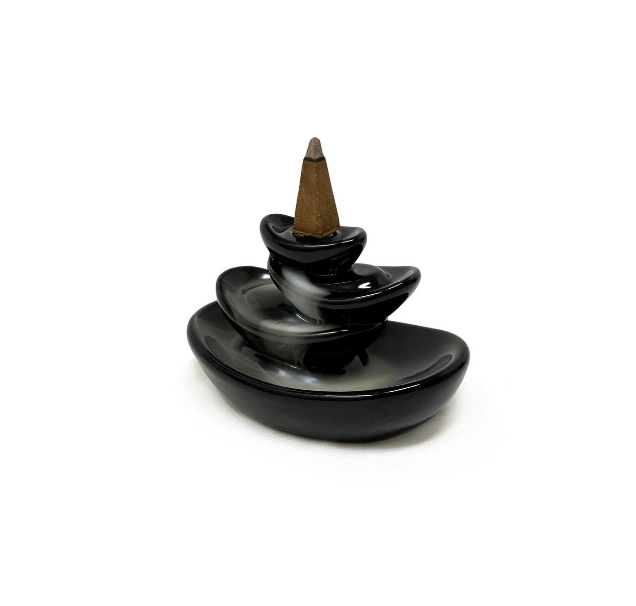 Vrinda Ceramic Back Flow Cone Burner, Boat approx. 4" Shop VD Importers Inc.