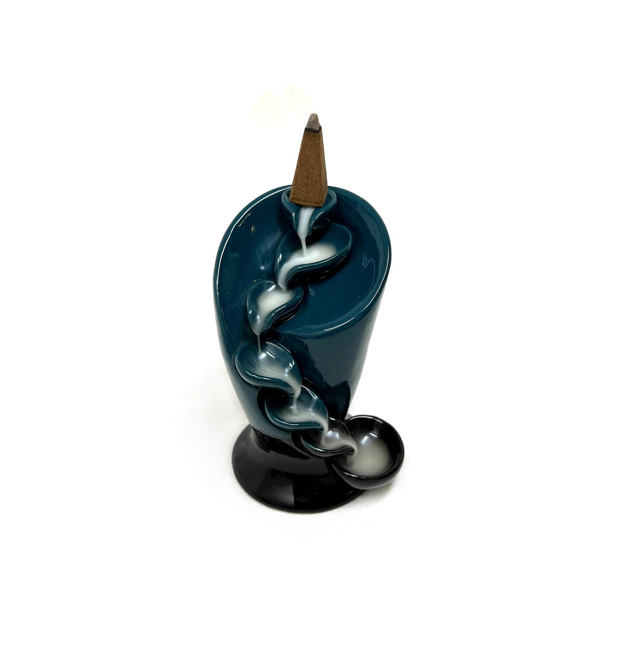 Vrinda Ceramic Back Flow Cone Burner, Diyas approx. 4"