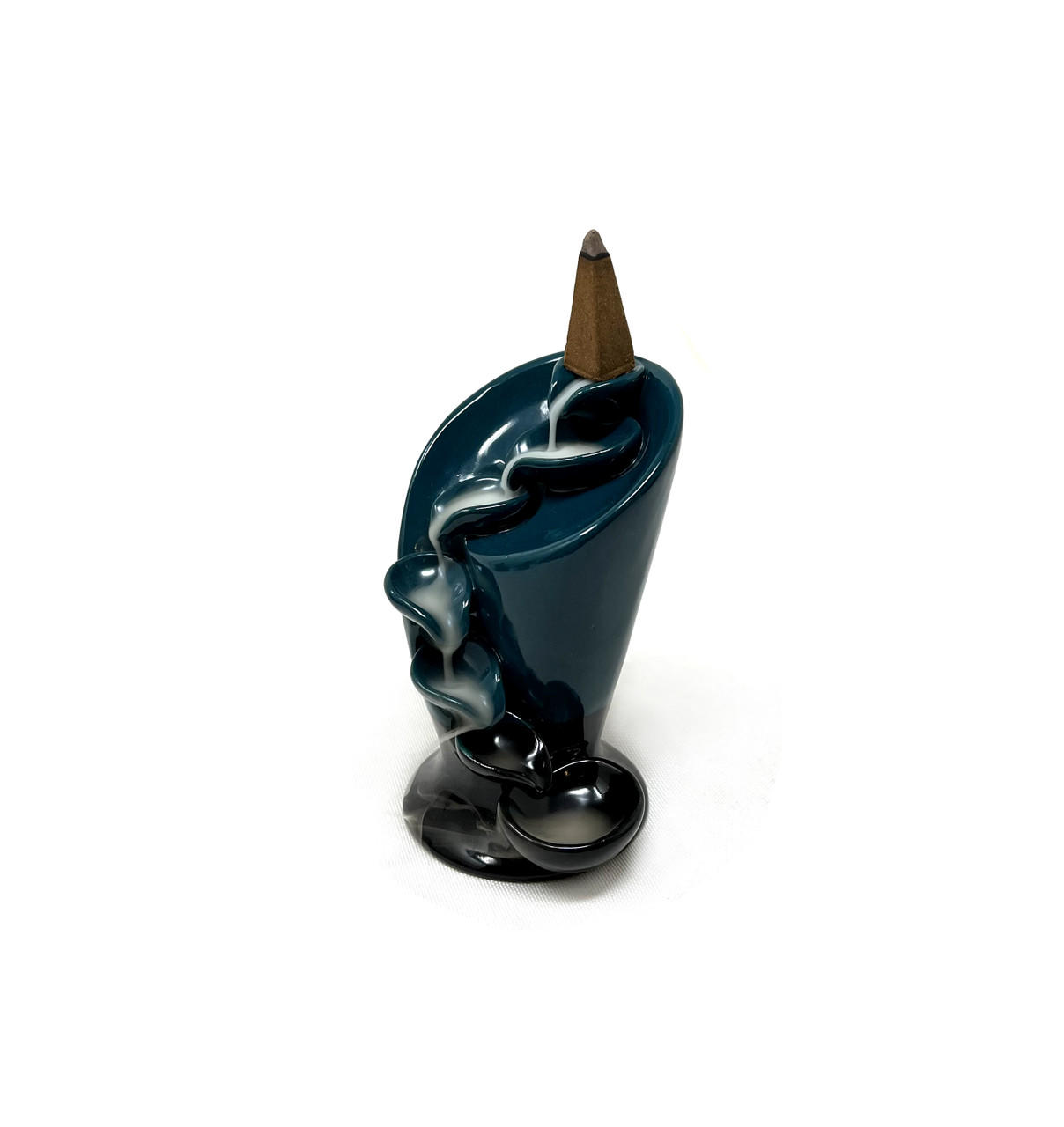 Vrinda Ceramic Back Flow Cone Burner, Diyas approx. 4" Vrinda ® New Arrivals VD Importers Inc.