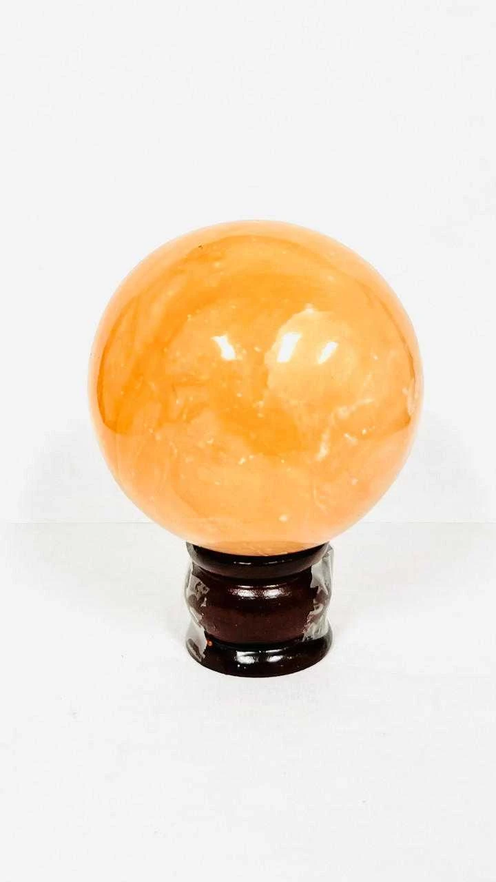 Sphere Orange Calcite 60-70mm approx.