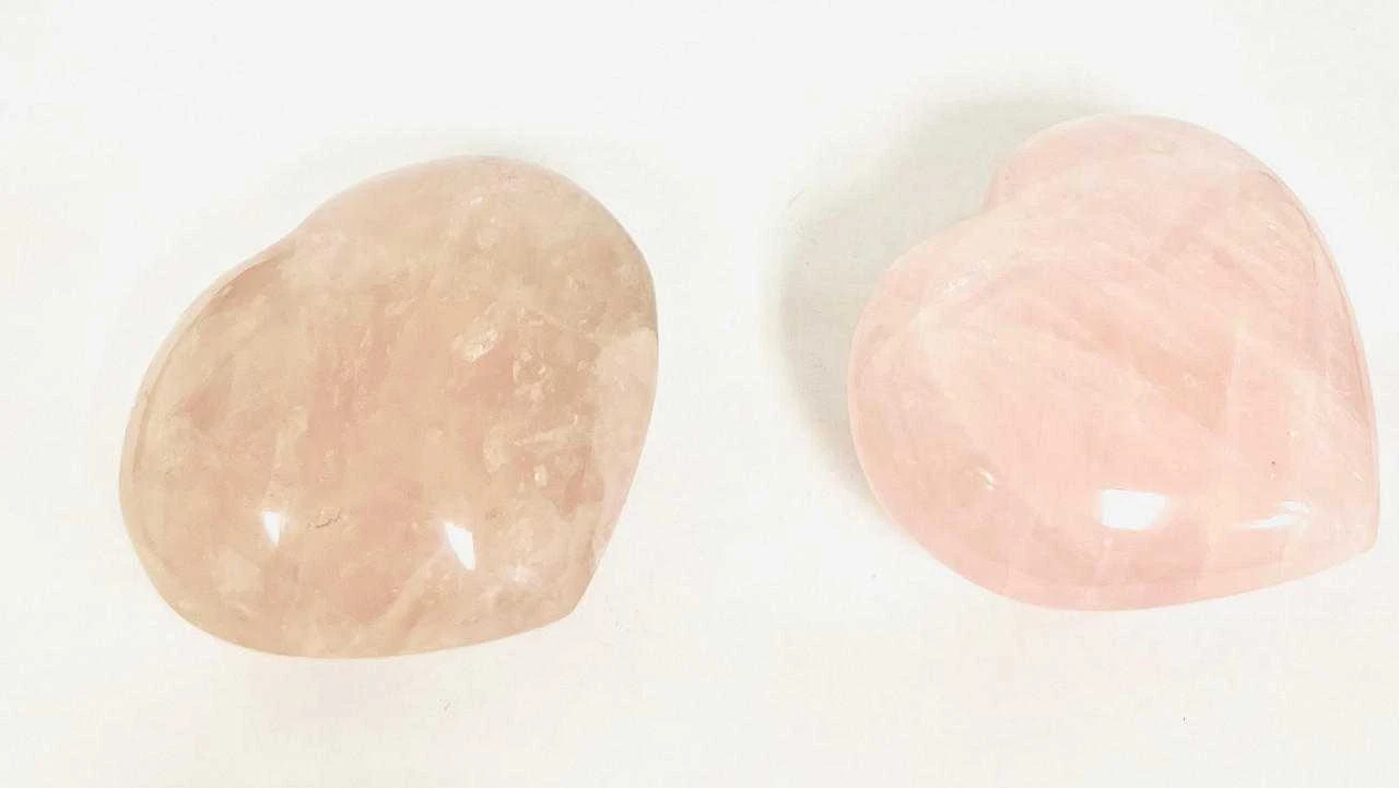 Heart Rose Quartz 3' approx.