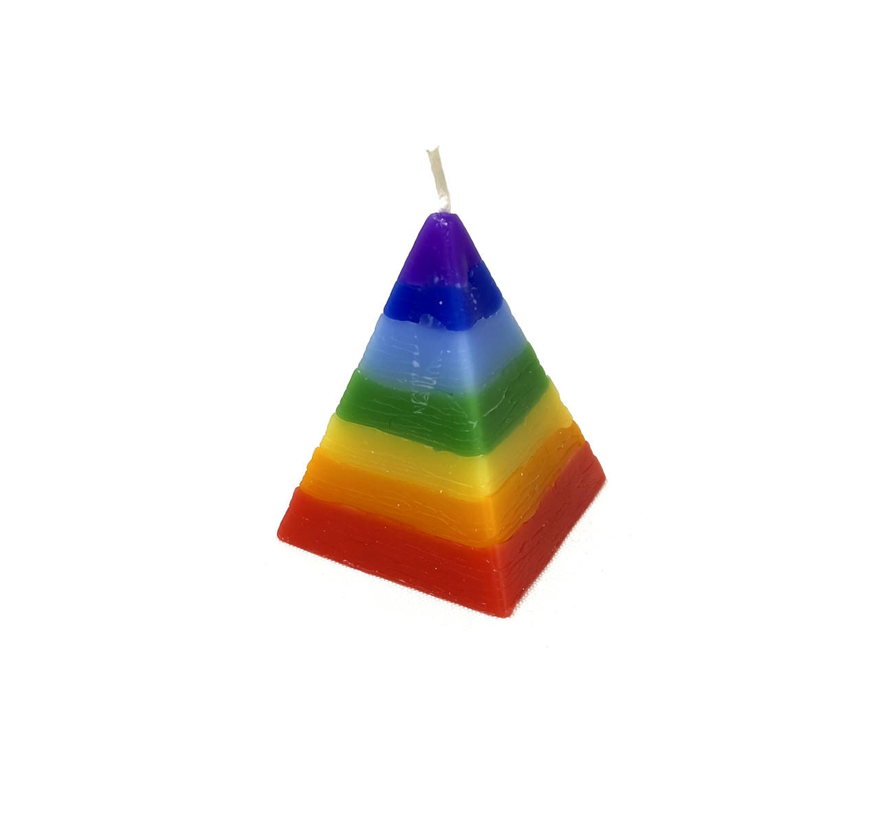 Pyramid Candle 7 Chakra Vrinda® New Arrivals VD Importers Inc.