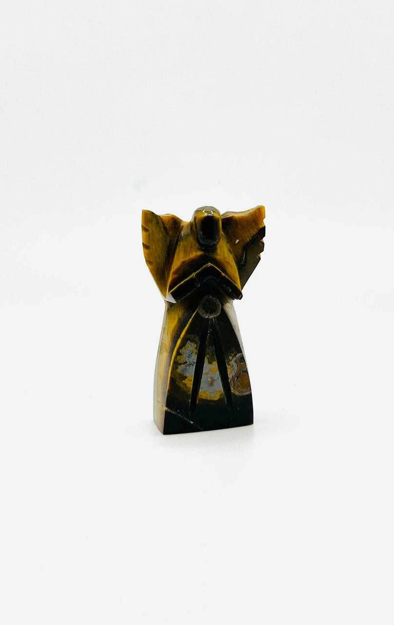 Praying Angel Tiger Eye 2.5" approx