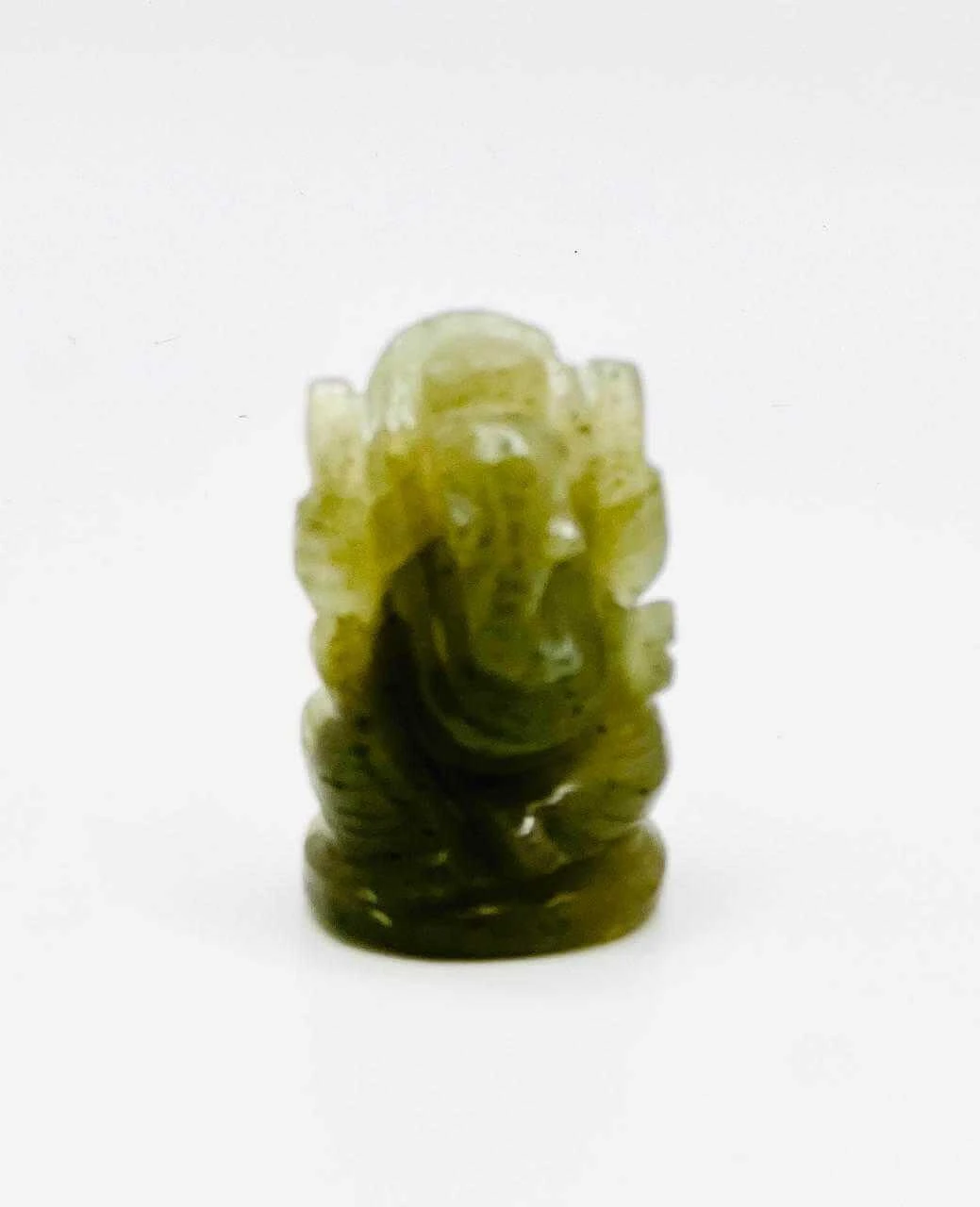 Green Aventurine Ganesha 2" approx