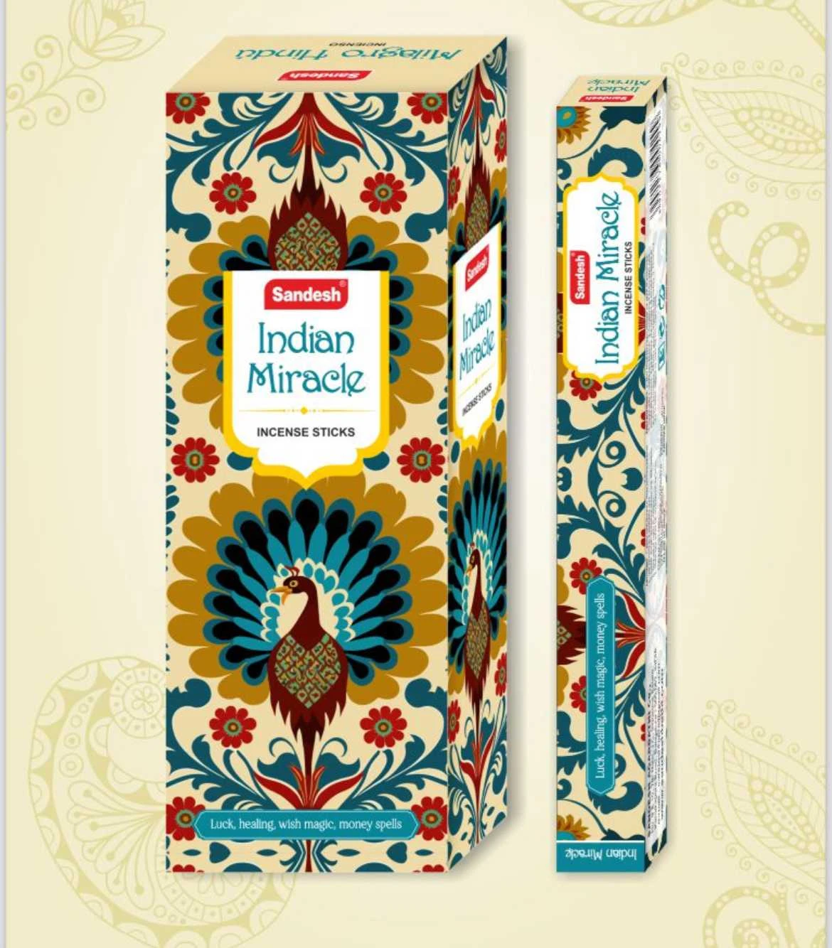 Sandesh Masala Incense sticks "Indian Miracle" Square