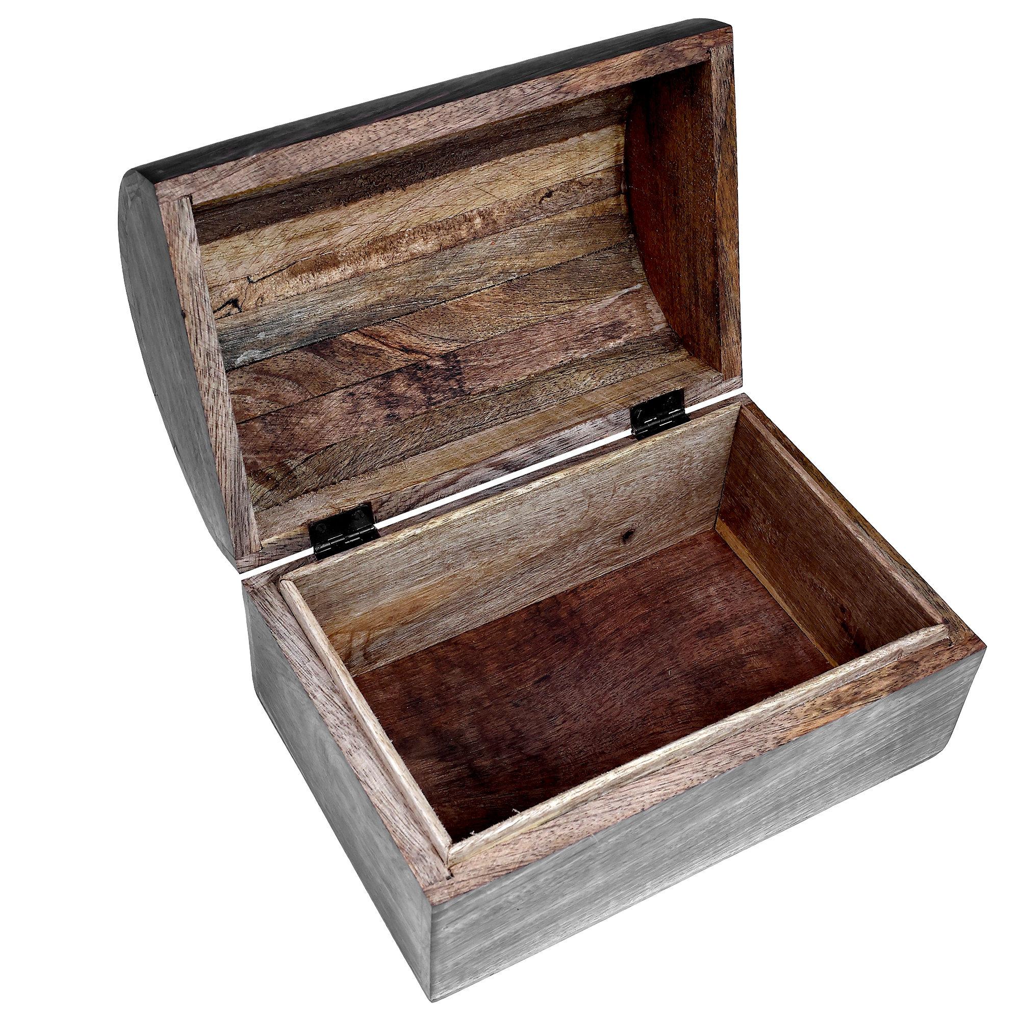 Wood Storage Box (9x6x6)Treasure Chest Celtic Cross