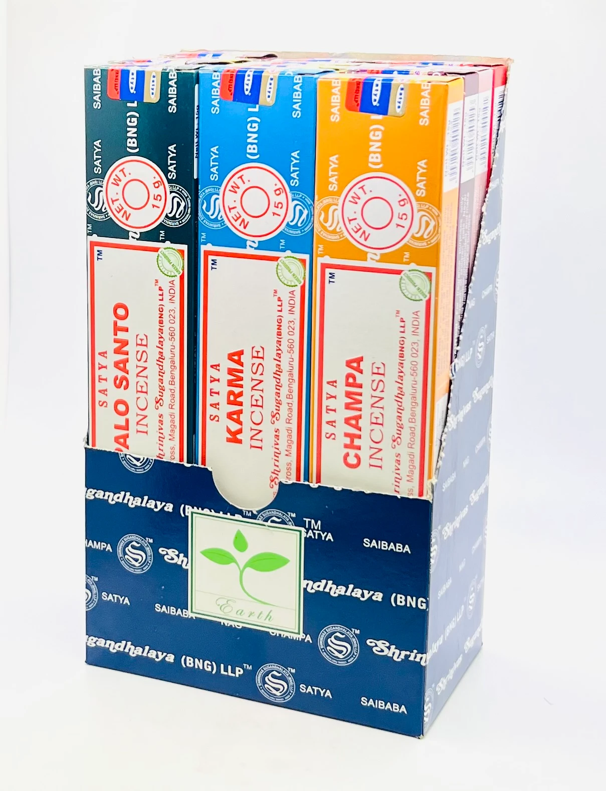 Satya Spiritual series 12 fragrances in 1 with Display #1