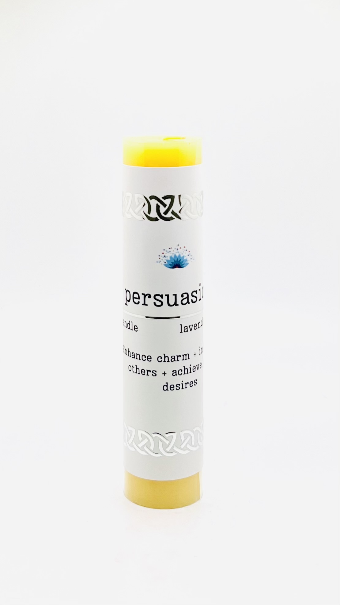 Manifestation Pillar Candle Persuasion 7"x1.5" New Arrivals VD Importers Inc.