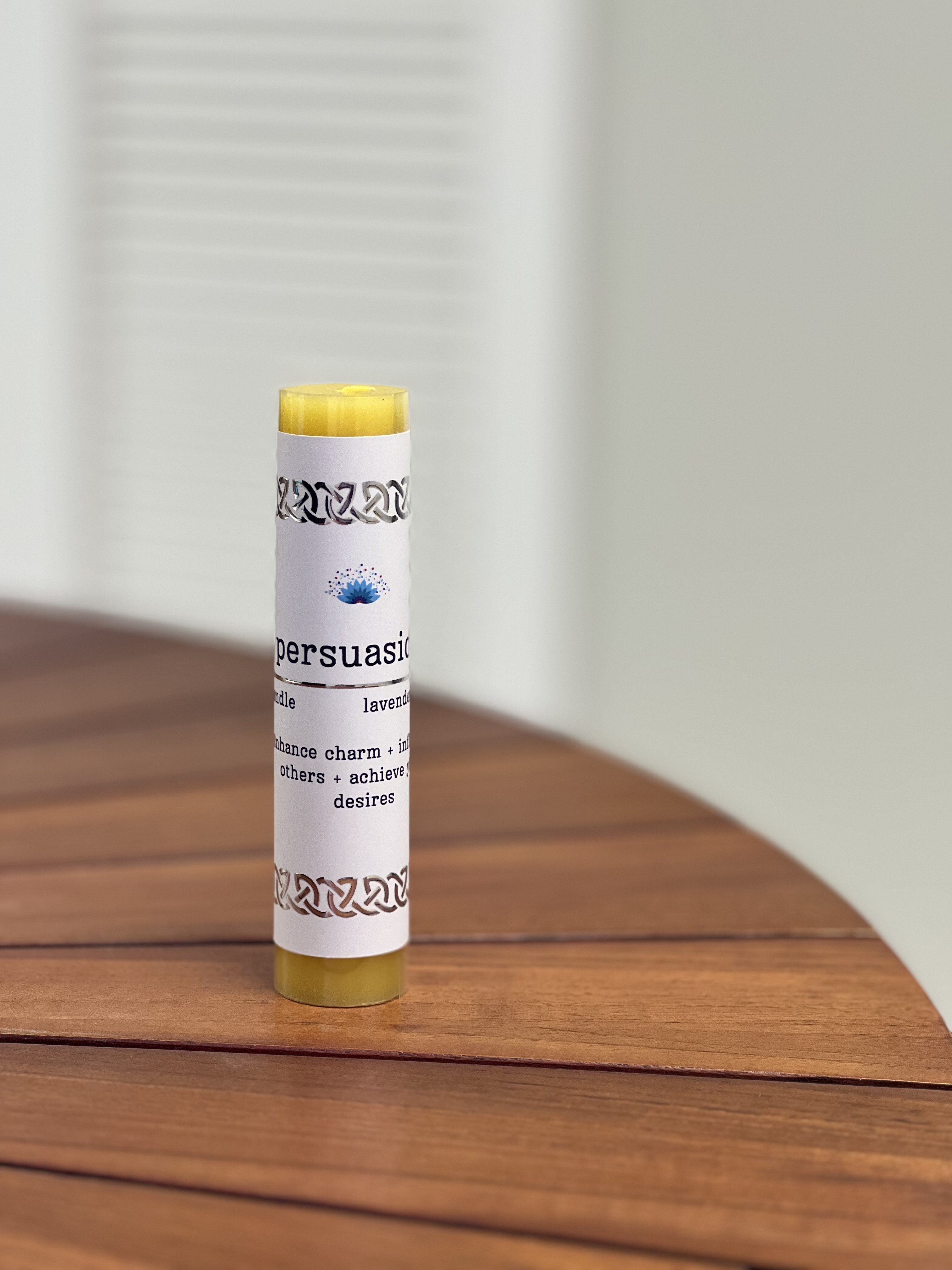 Manifestation Pillar Candle Persuasion 7"x1.5"