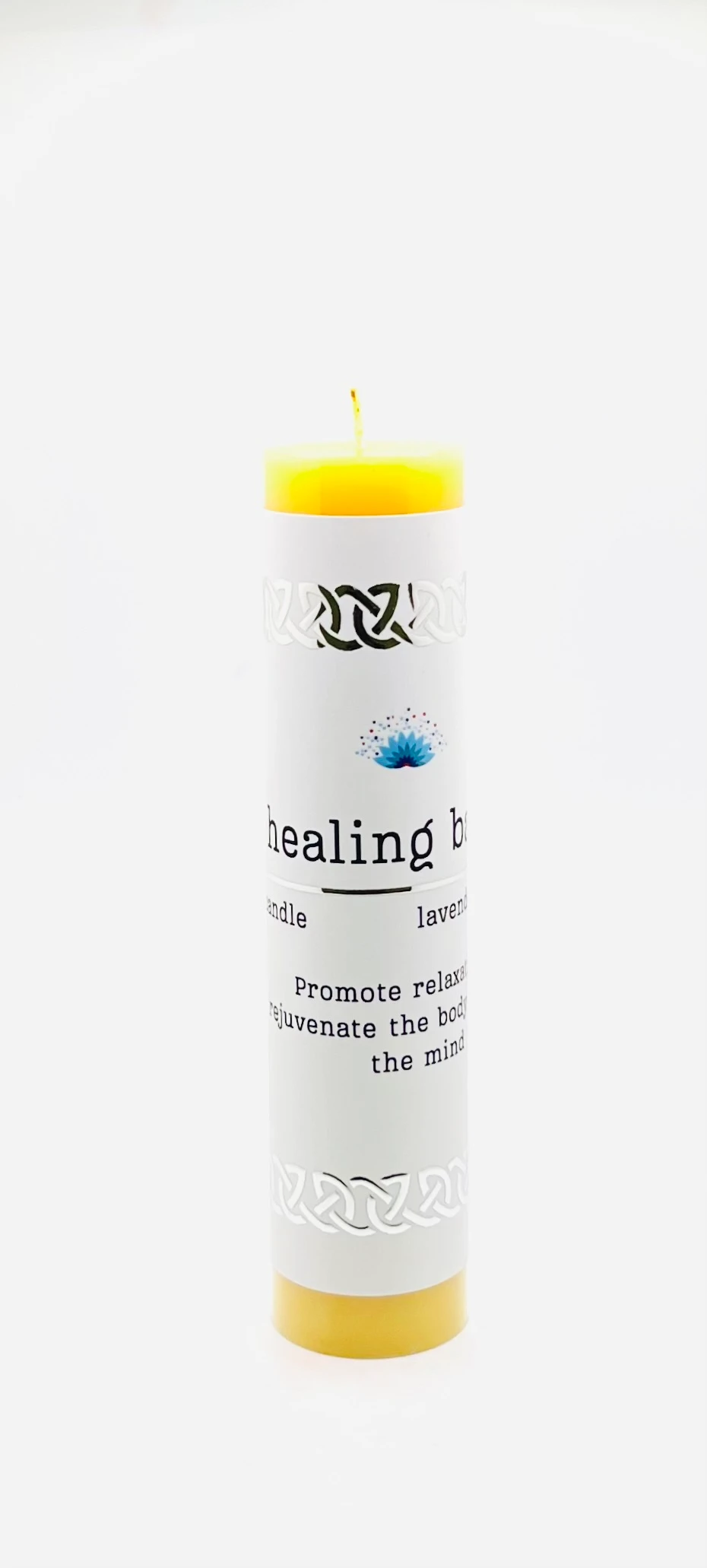 Manifestation Pillar Candle Healing Bath 7"x1.5"