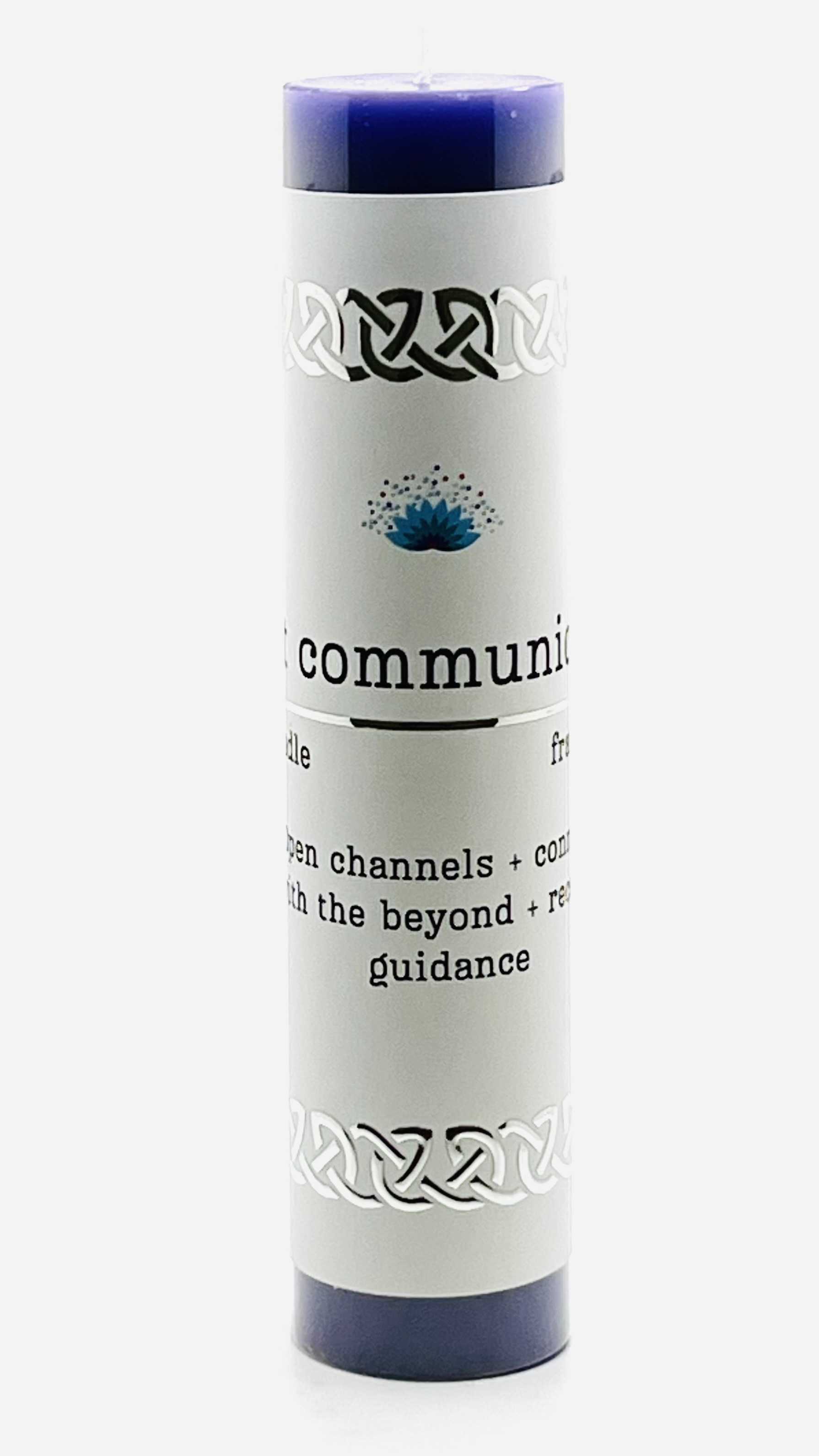 Manifestation Pillar Candle Spirit communication 7"x1.5"