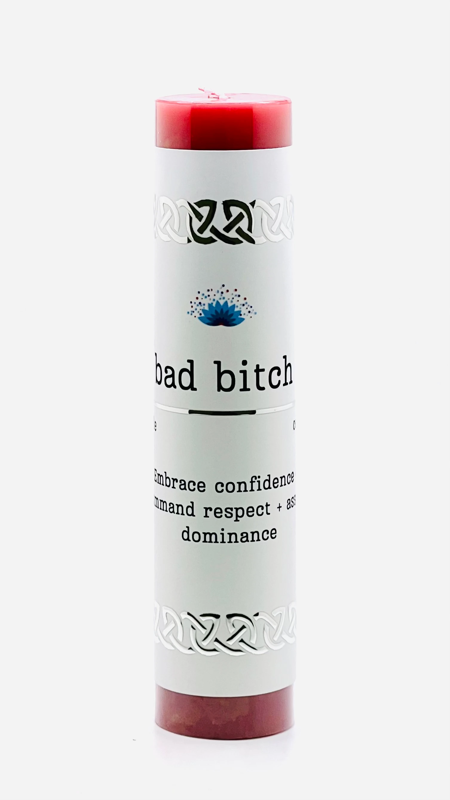 Manifestation Pillar Candle Bad Bitch 7"x1.5"