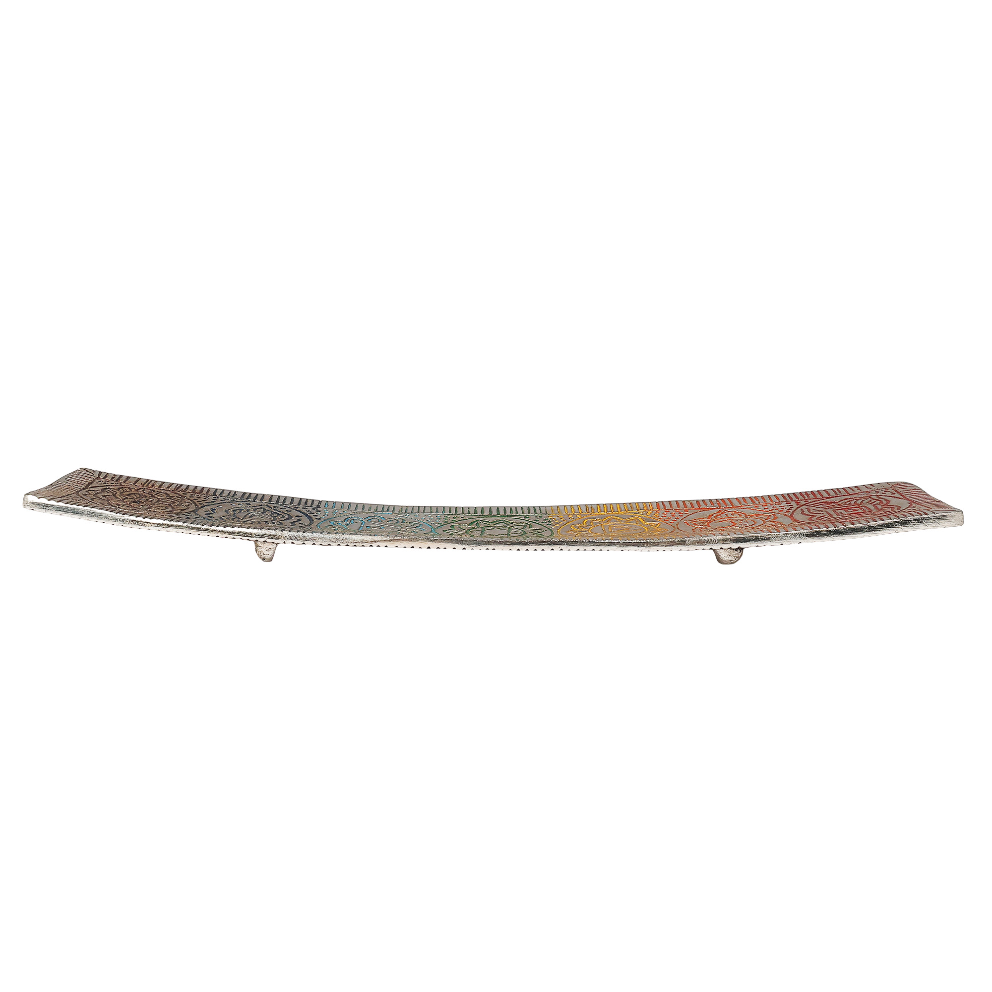 Aluminium 7 Chakra Incense holder for Incense sticks