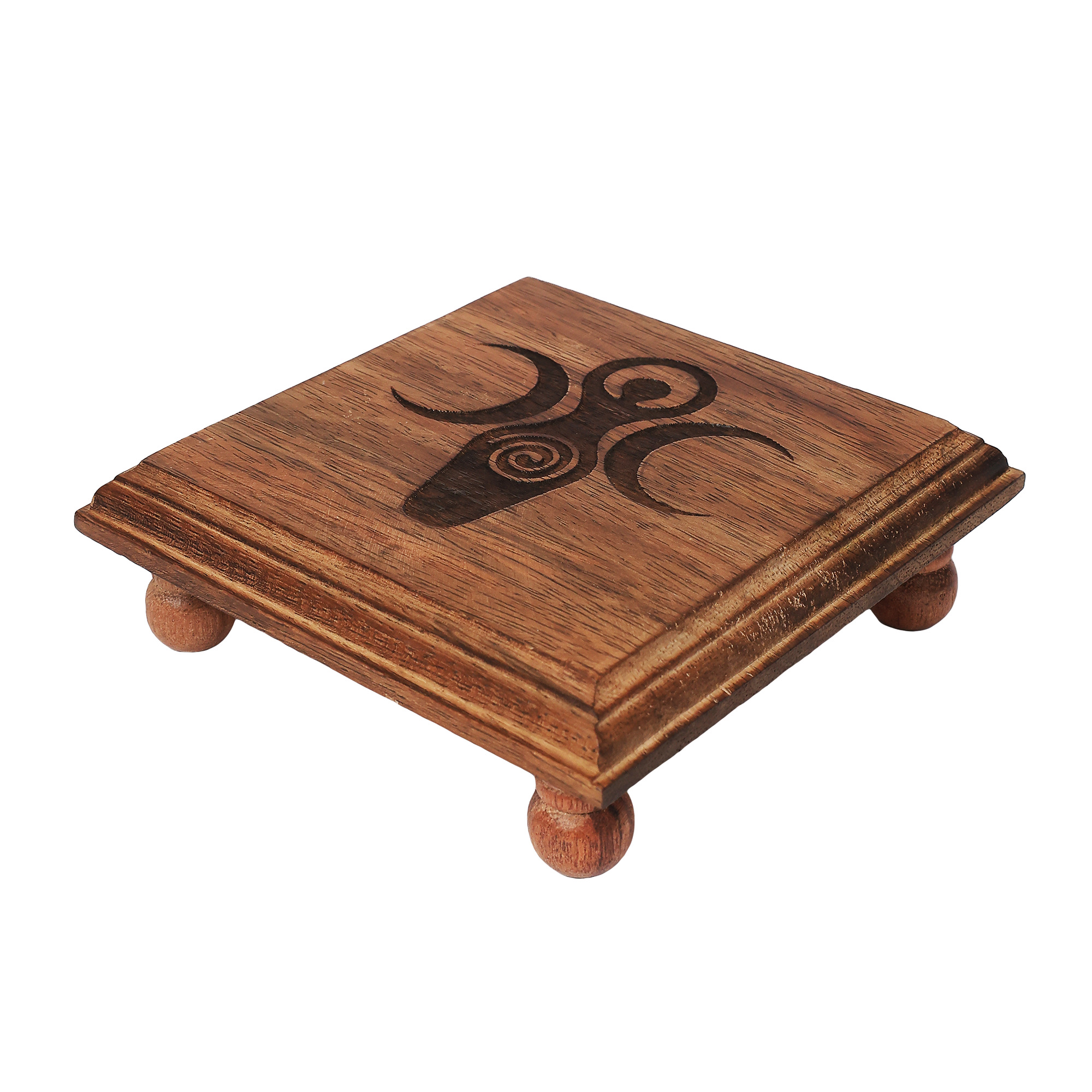 Wood Altar table Goddess 4''x 4'' VD Importers Inc.