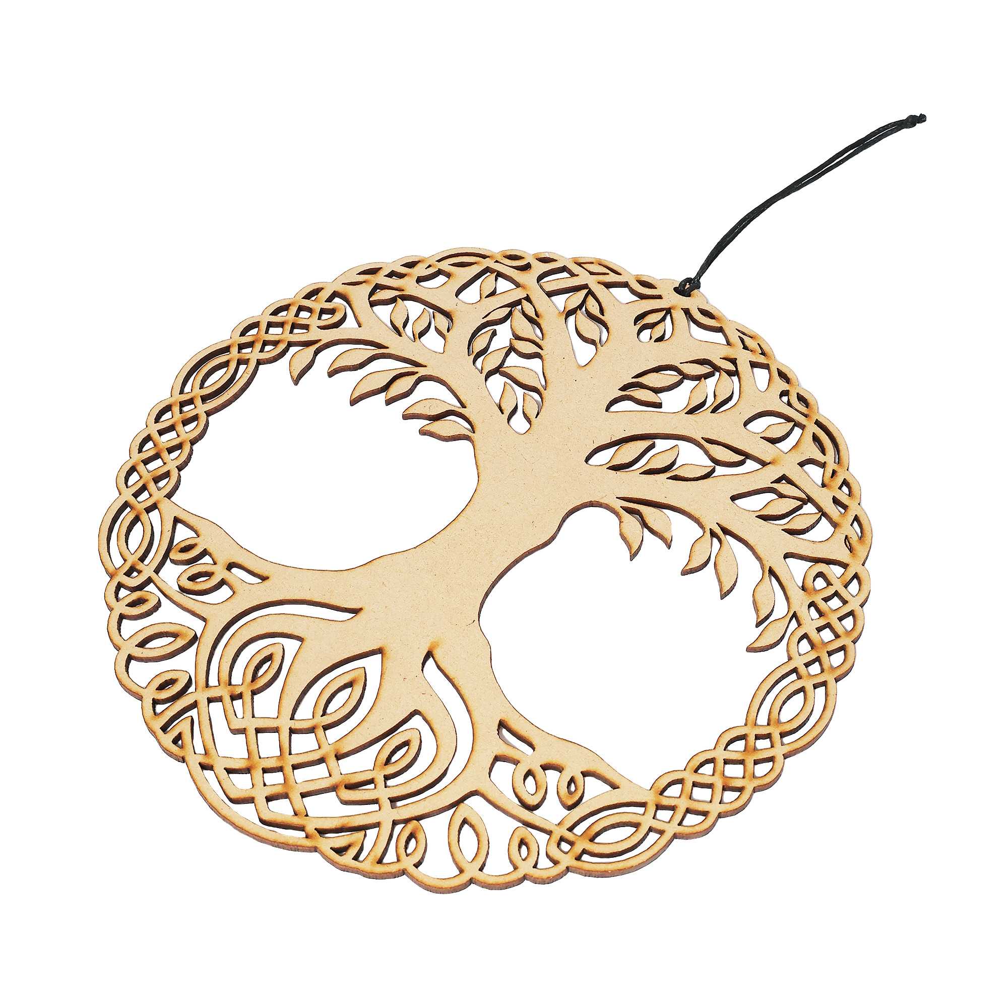 Wood wall hanging Grid Tree of Life 8" New Arrivals VD Importers Inc.