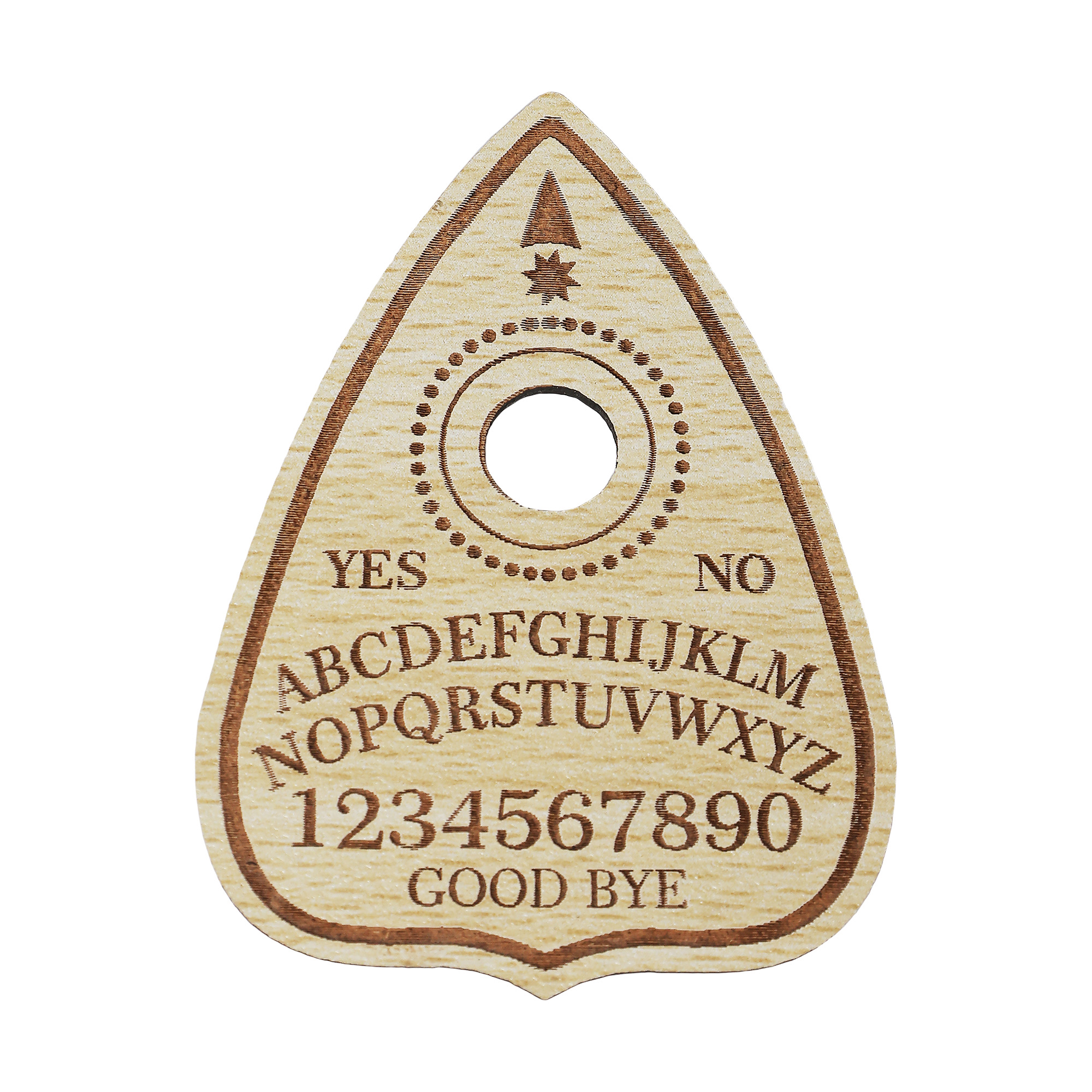 Wood Sphere Stand Ouija Planchette 3